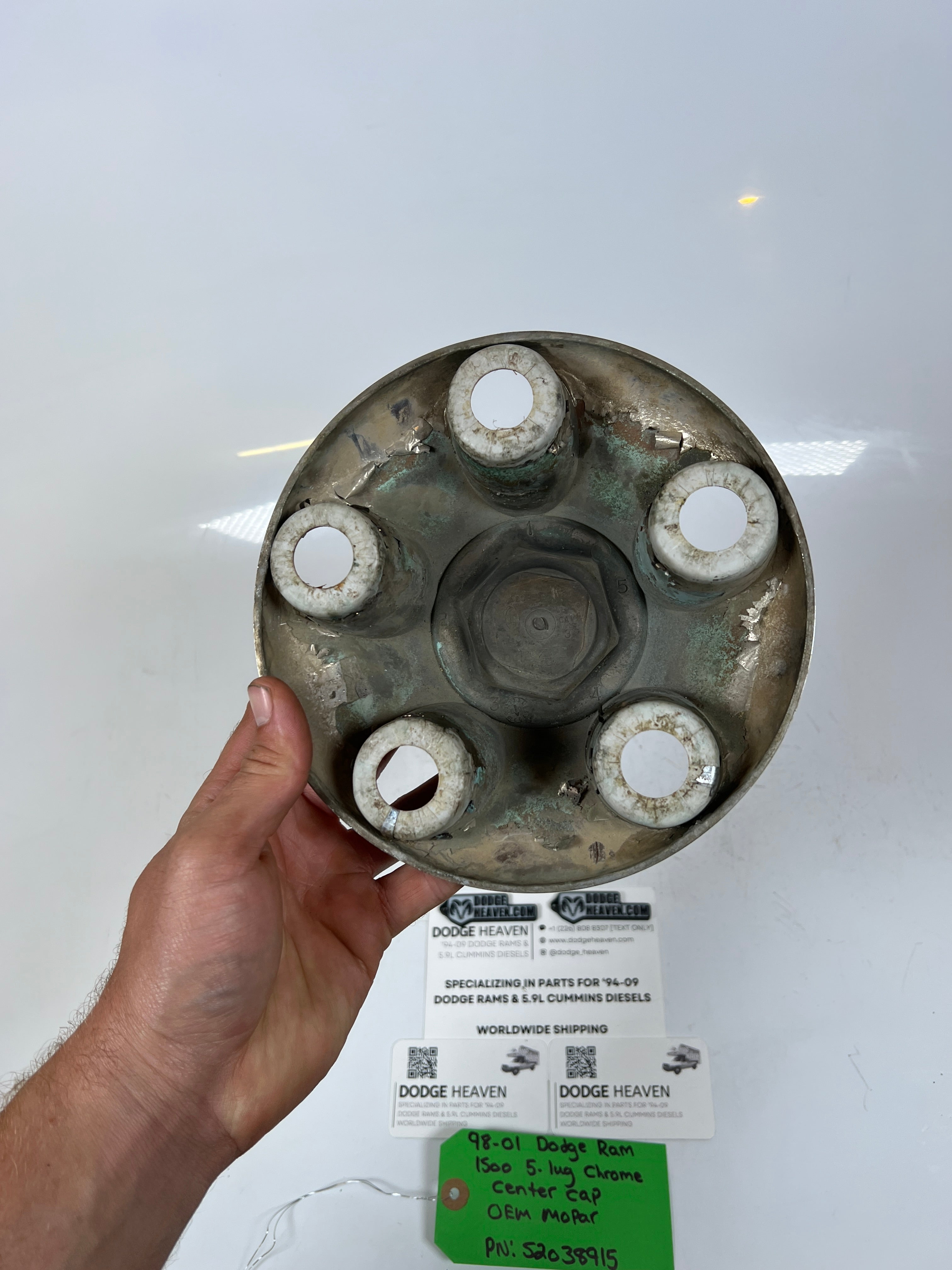 1998-2001 Dodge Ram 1500 5-Lug Chrome Center Cap