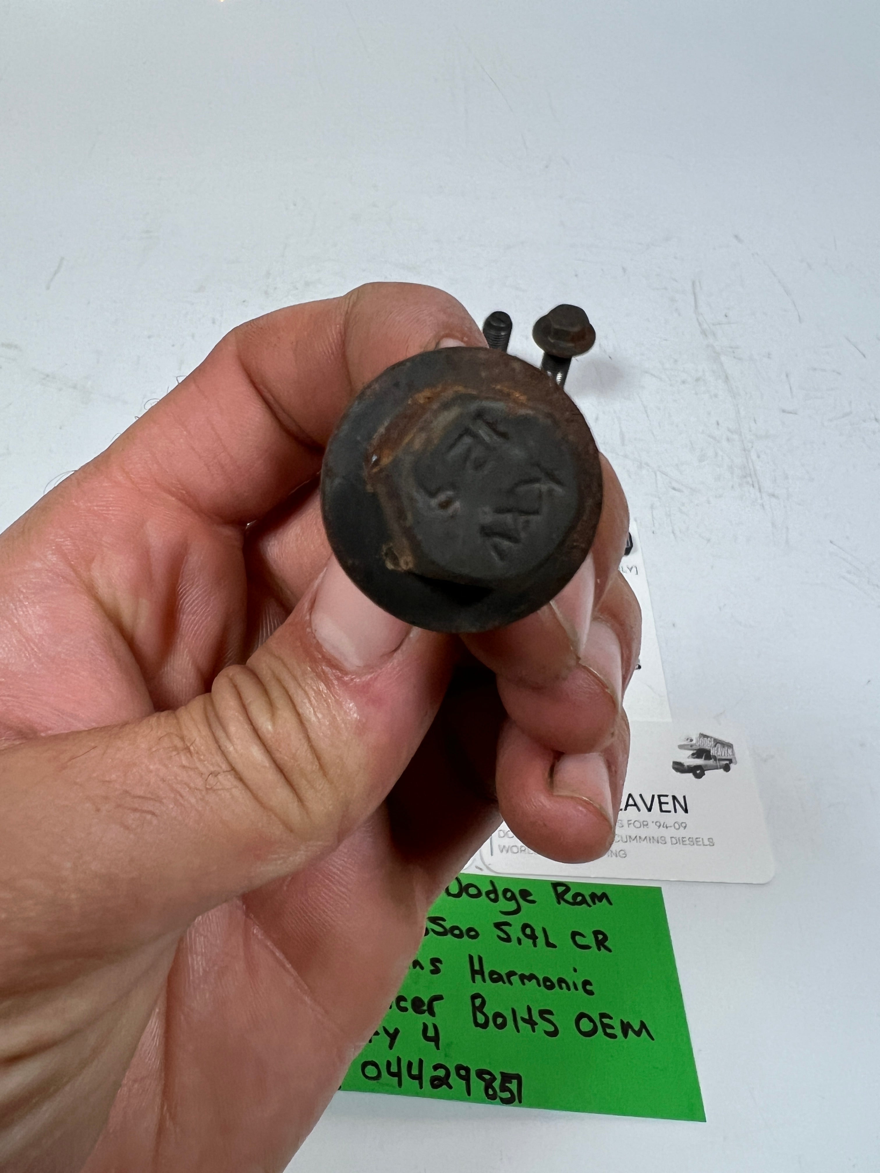 2003-2007 Dodge Ram 5.9L CR Cummins Harmonic Balancer Bolts