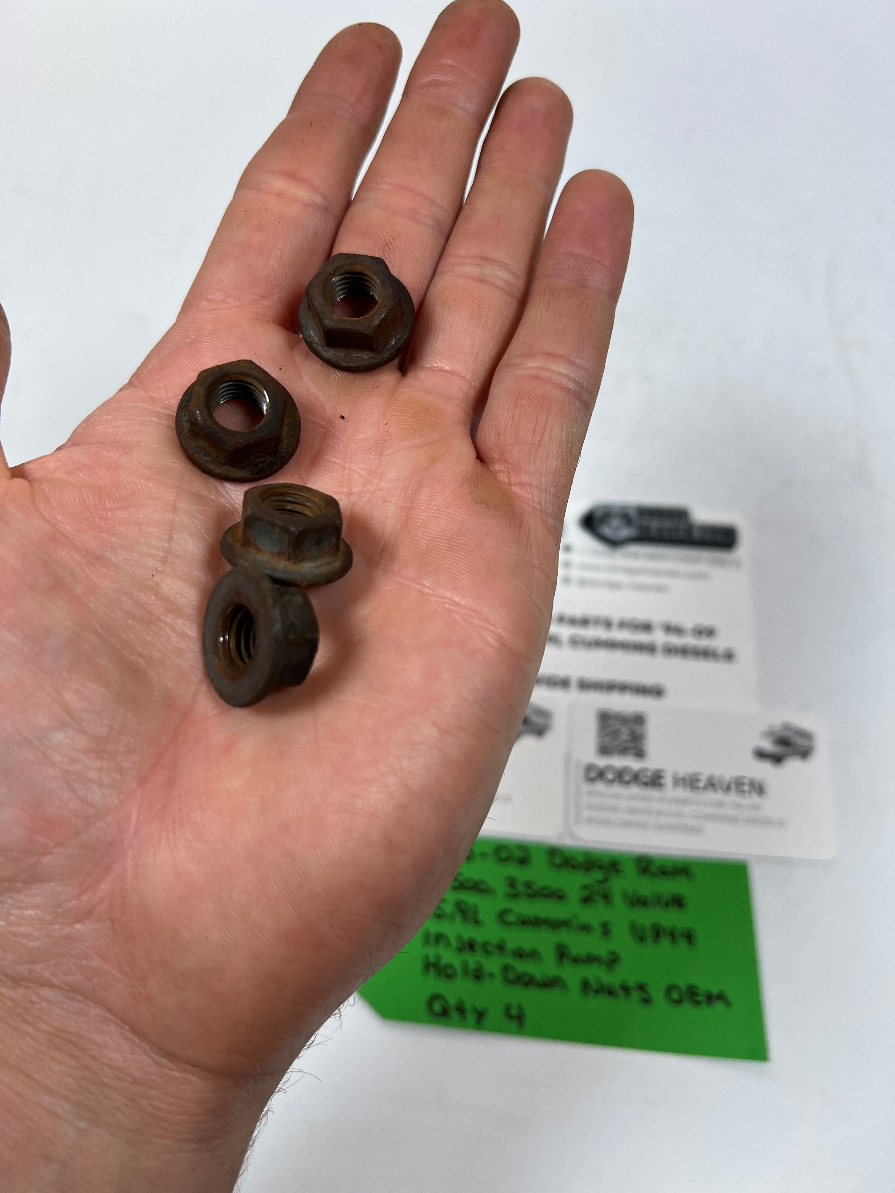 1998.5-2002 Dodge Ram 5.9L Cummins VP44 Injection Pump Hold Down Nuts QTY 4