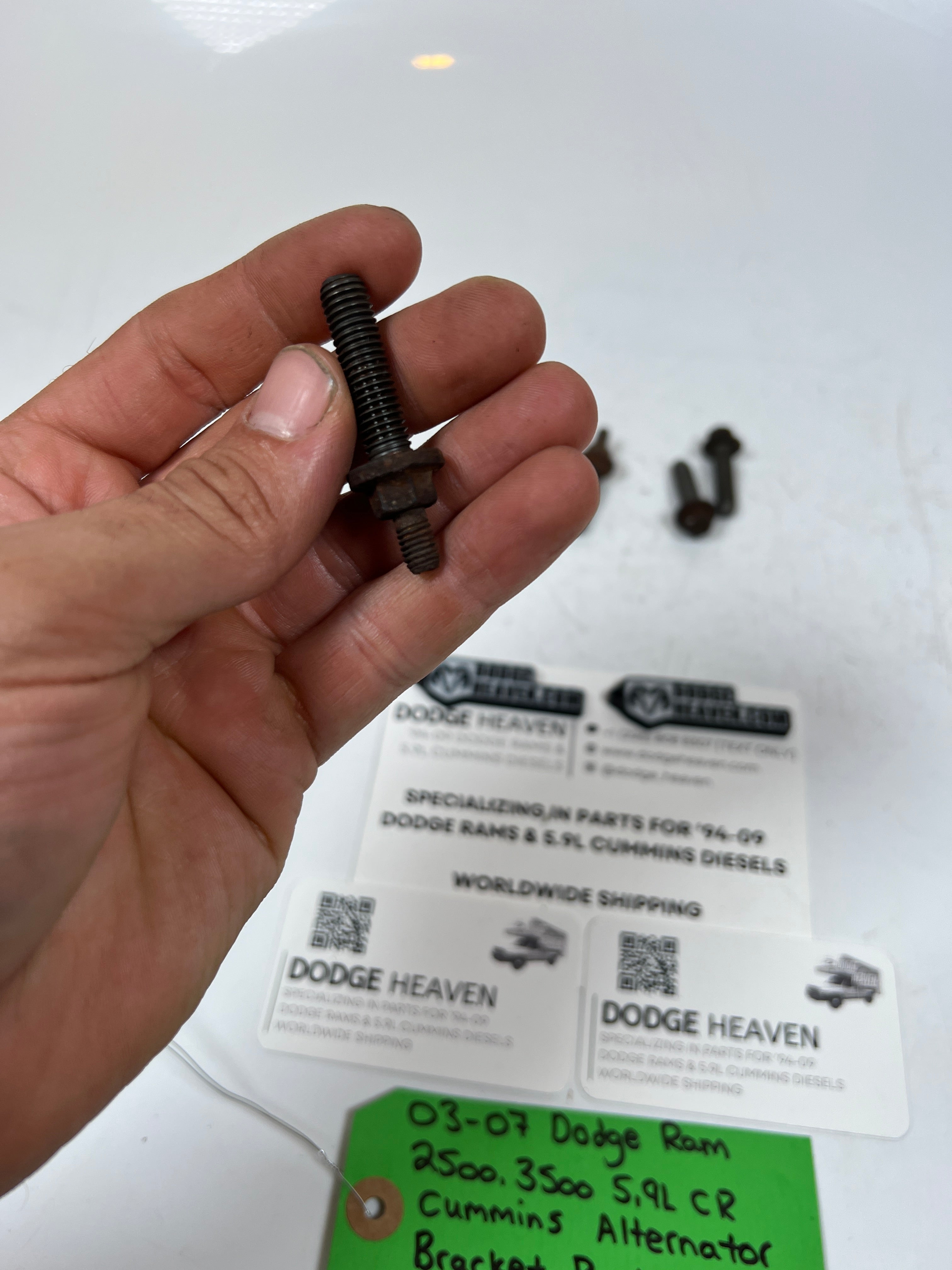 2003-2007 Dodge Ram 2500 3500 5.9l CR Cummins Alternator Bracket Bolts QTY 4