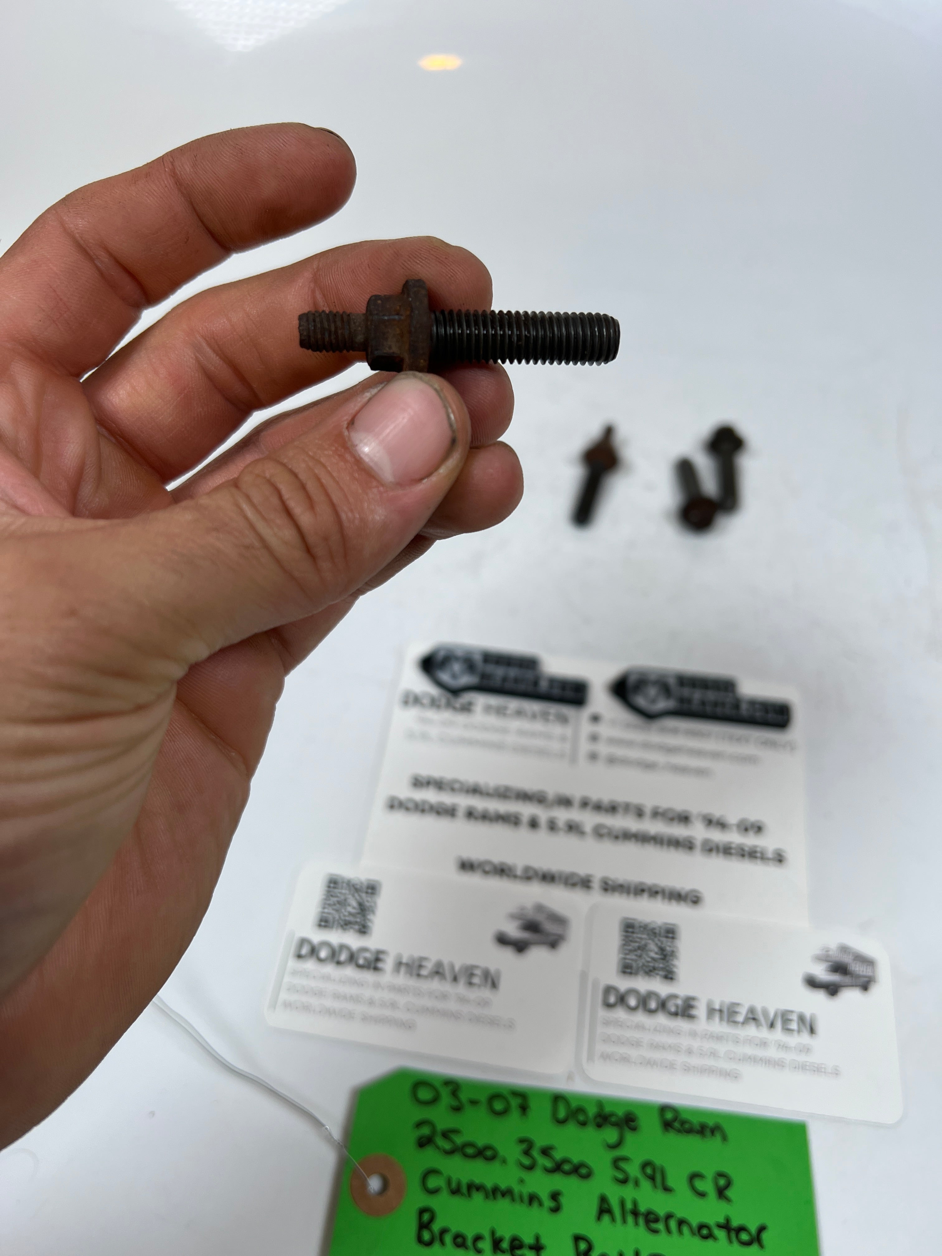 2003-2007 Dodge Ram 2500 3500 5.9l CR Cummins Alternator Bracket Bolts QTY 4