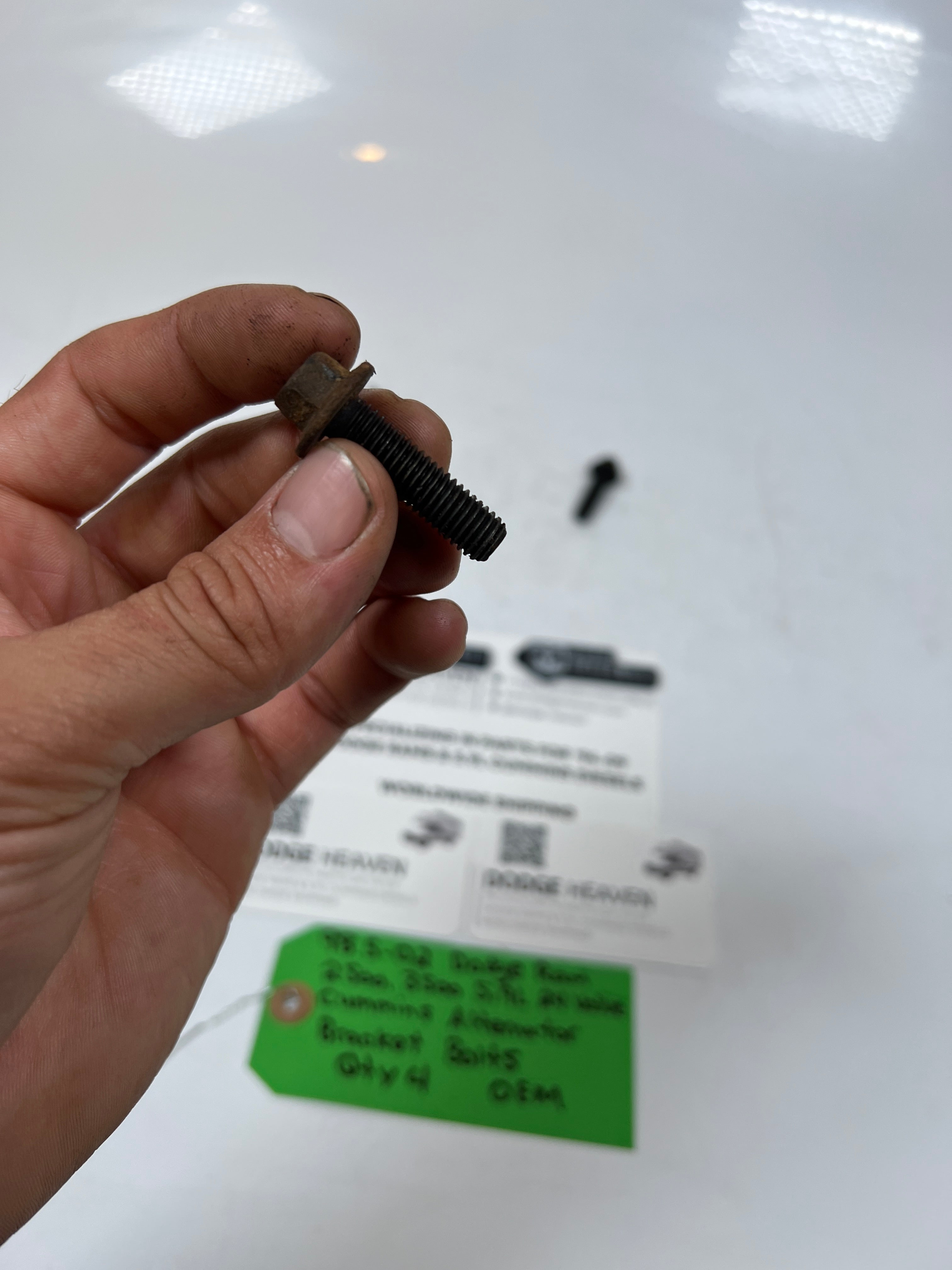 1998.5-2002 Dodge Ram 2500 3500 5.9L Cummins Alternator Bracket Bolts QTY 4