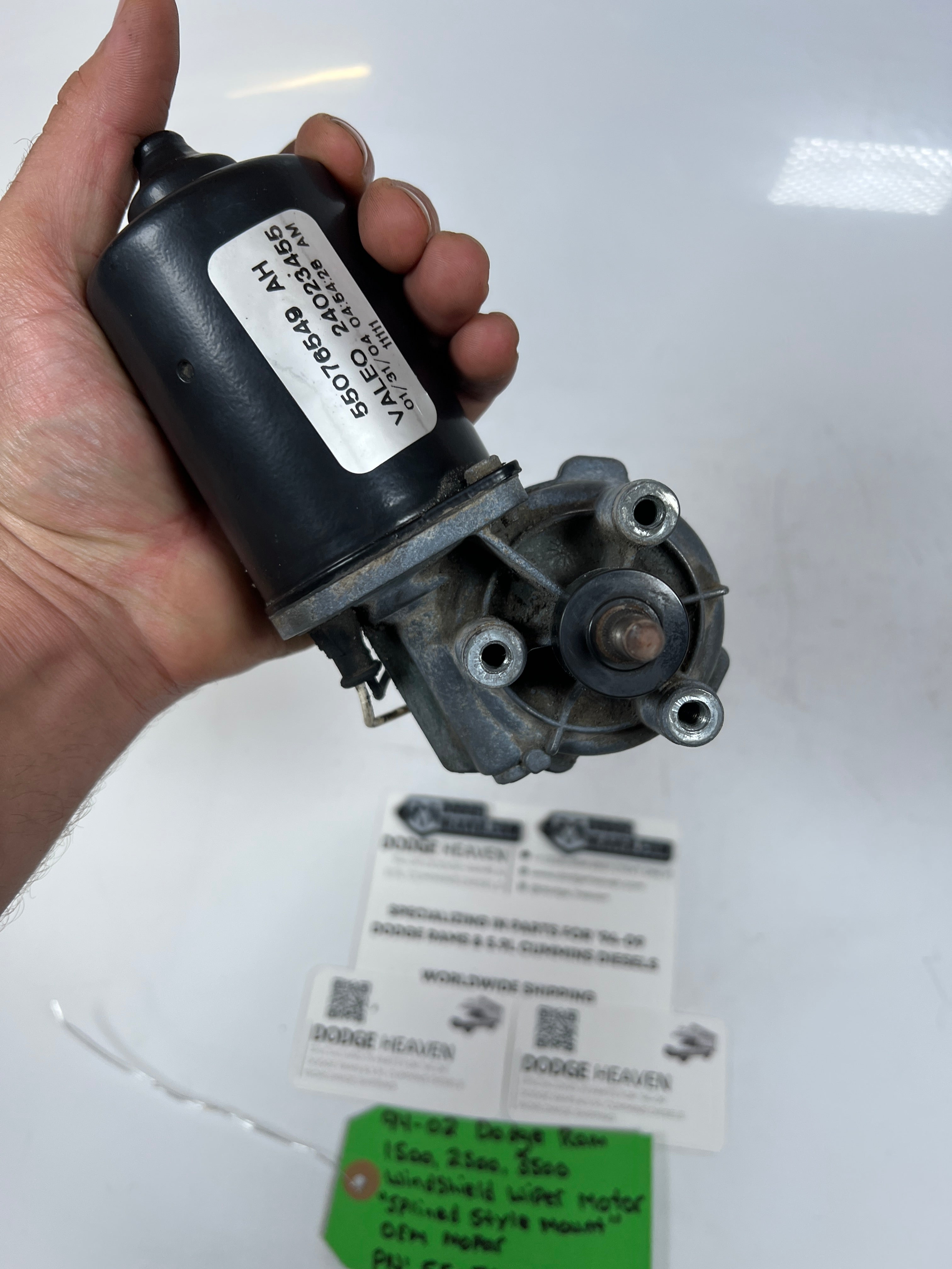 1994-2002 Dodge Ram Windshield Wiper Motor "Splined Style"