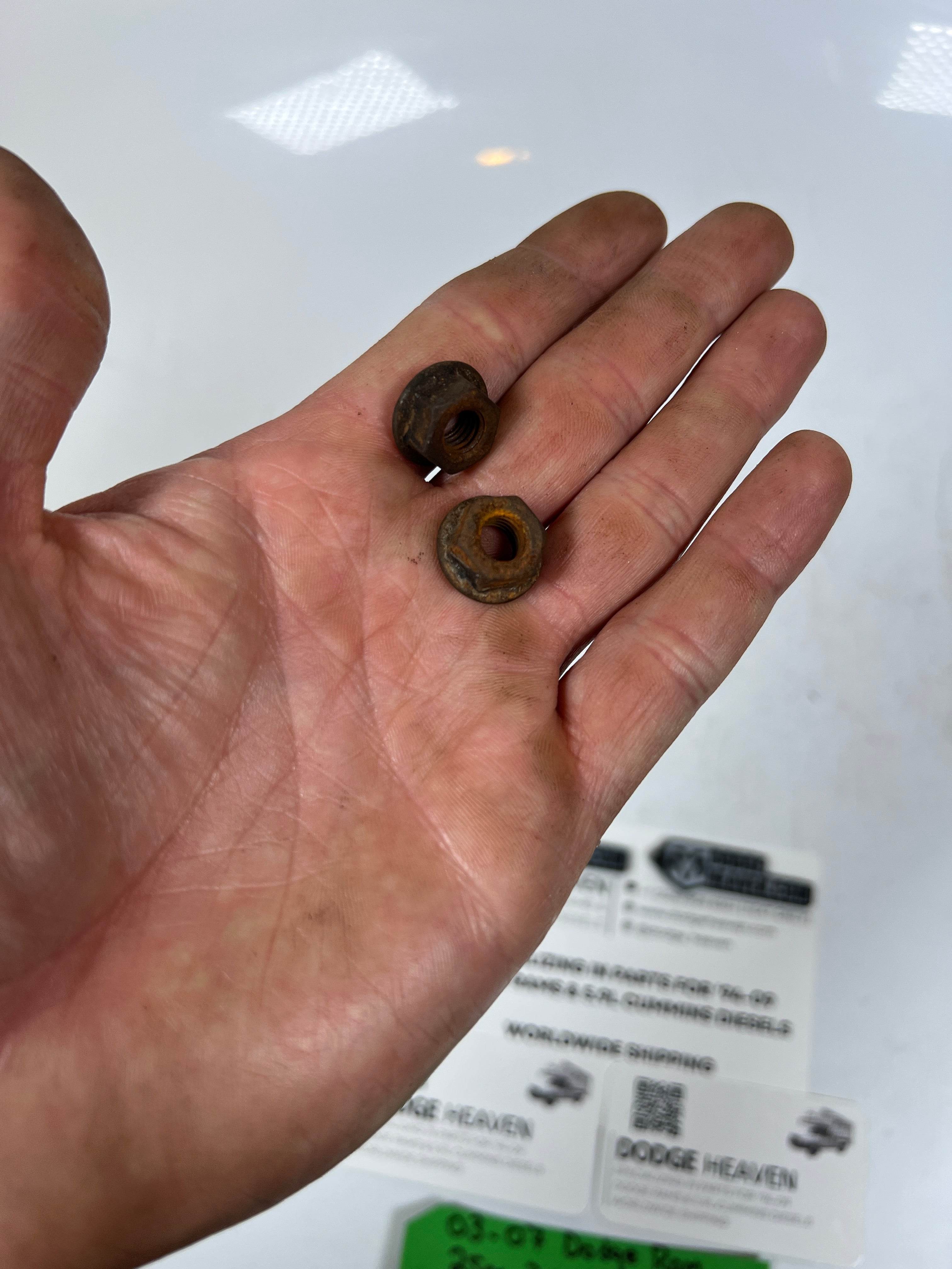 2003-2007 Dodge Ram 5.9L CR Cummins CP3 Injection Pump Mounting Studs & Nuts