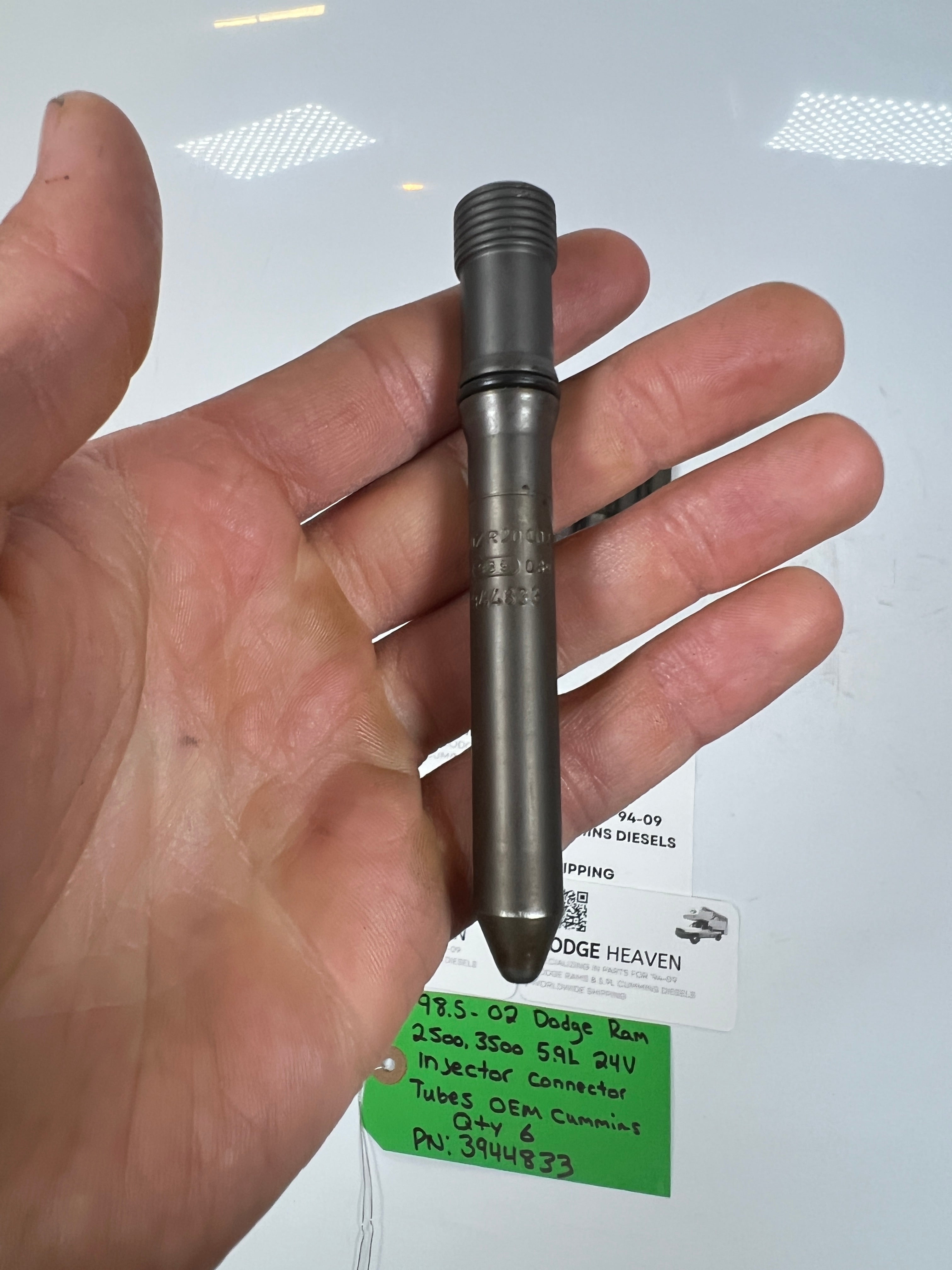 1998.5-2002 Dodge Ram 5.9L Cummins 24V Injector Connector Tubes QTY6