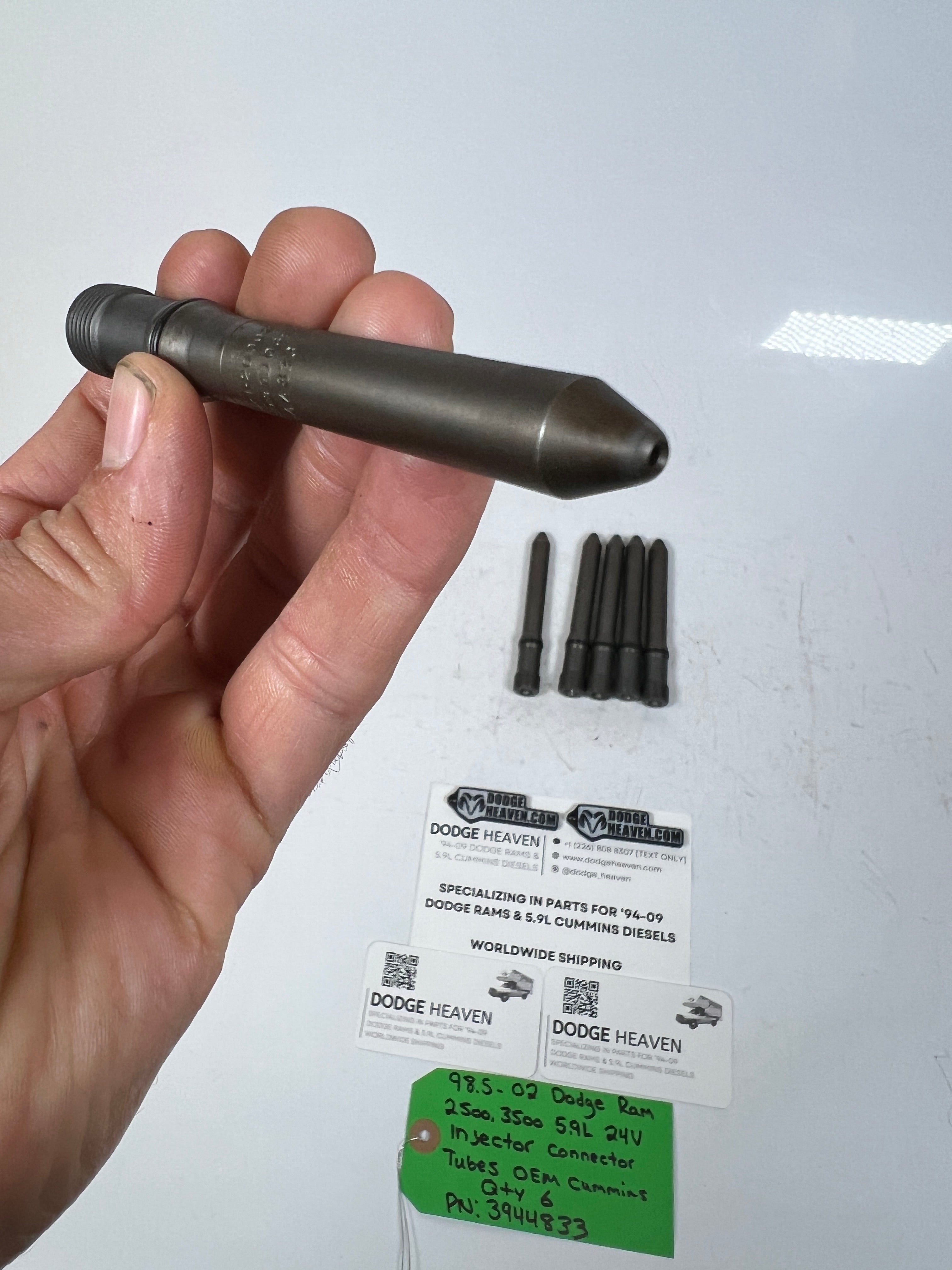 1998.5-2002 Dodge Ram 5.9L Cummins 24V Injector Connector Tubes QTY6