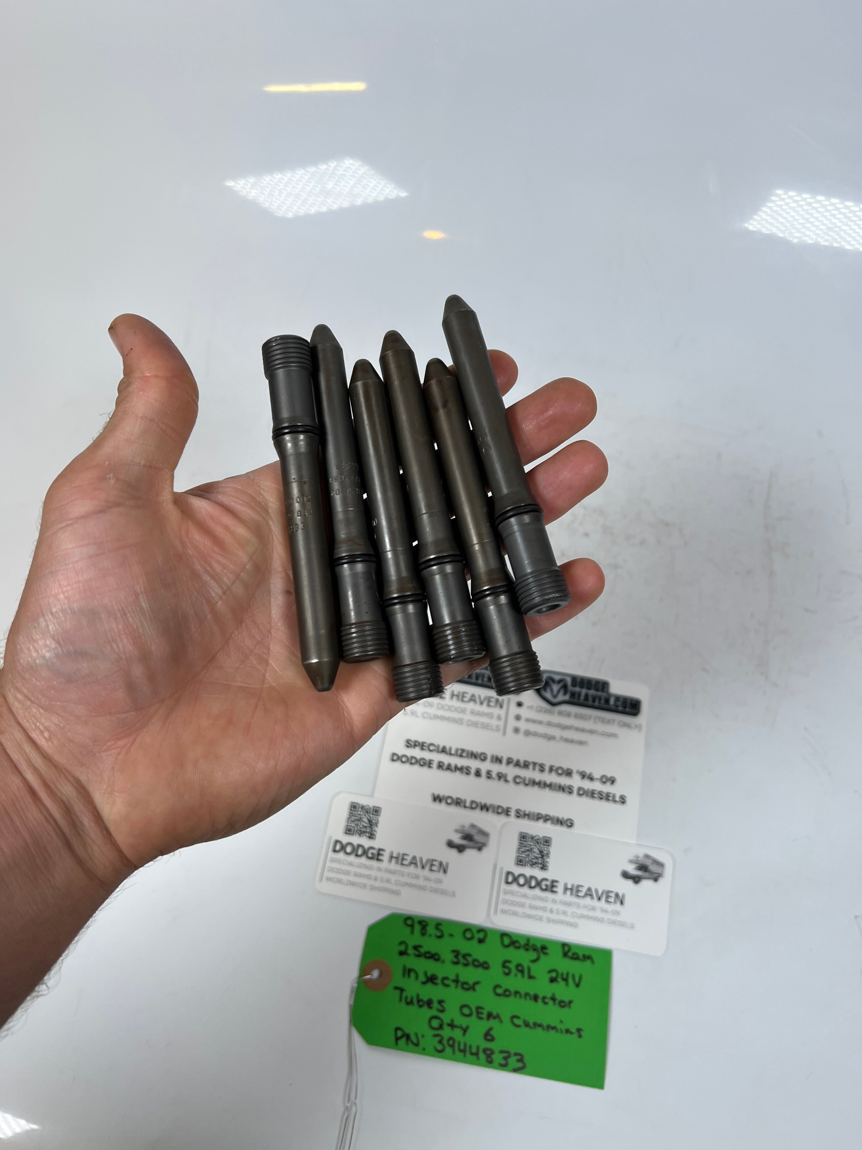 1998.5-2002 Dodge Ram 5.9L Cummins 24V Injector Connector Tubes QTY6