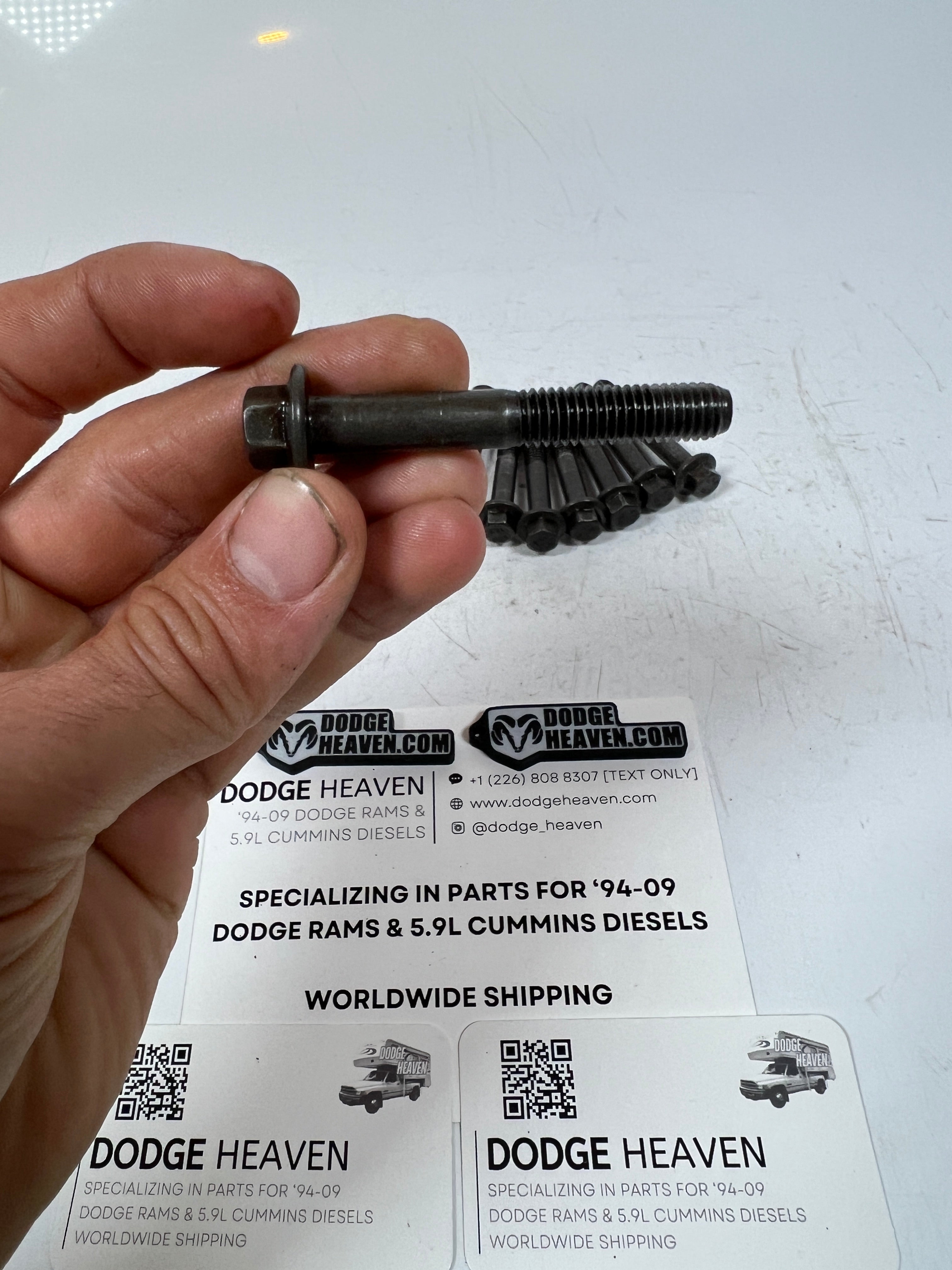 1998.5-2018 Dodge Ram 5.9L 6.7L Cummins Intake / Exhaust Rocker Arm Bolts QTY 12