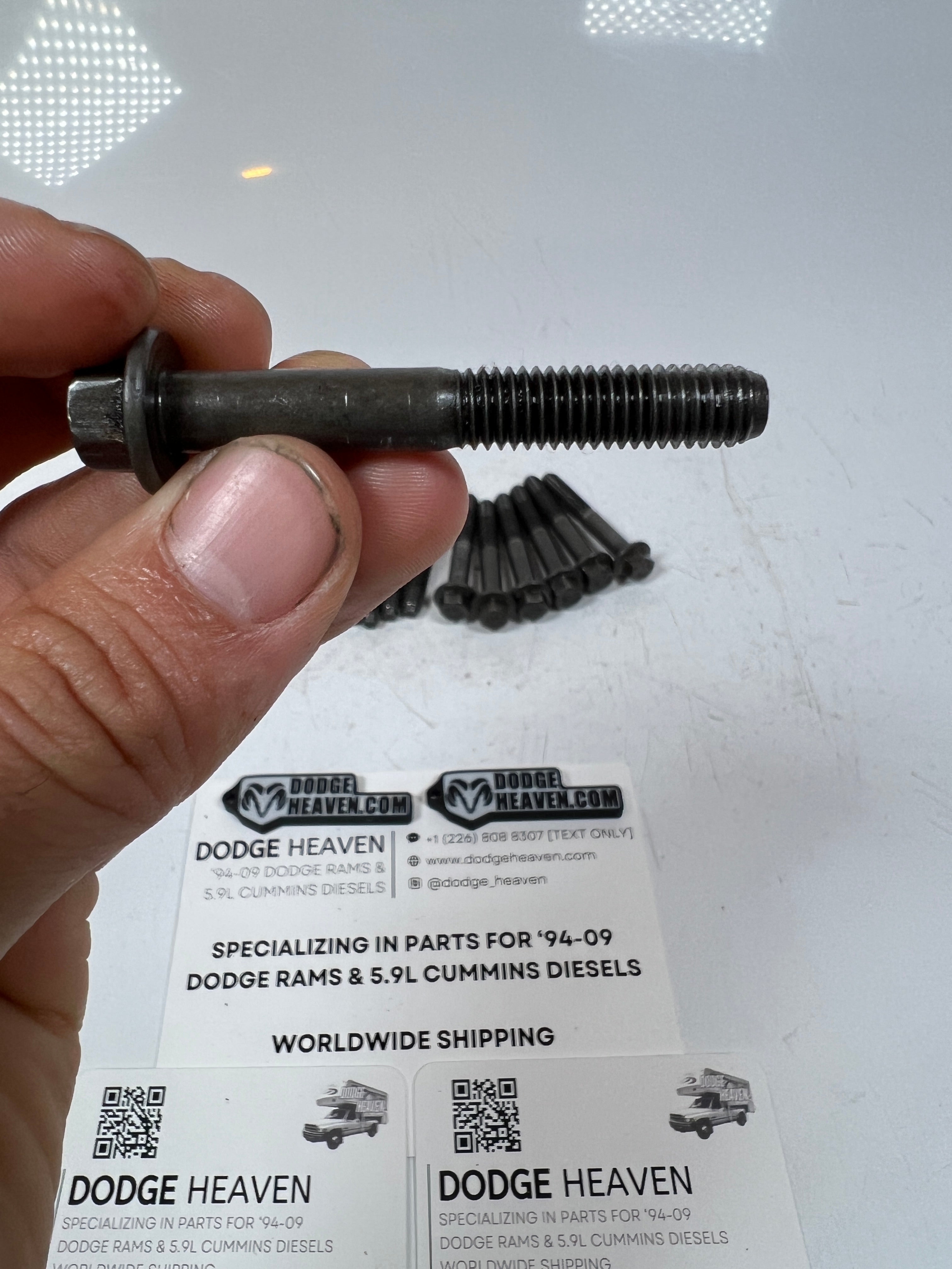 1998.5-2018 Dodge Ram 5.9L 6.7L Cummins Intake / Exhaust Rocker Arm Bolts QTY 12