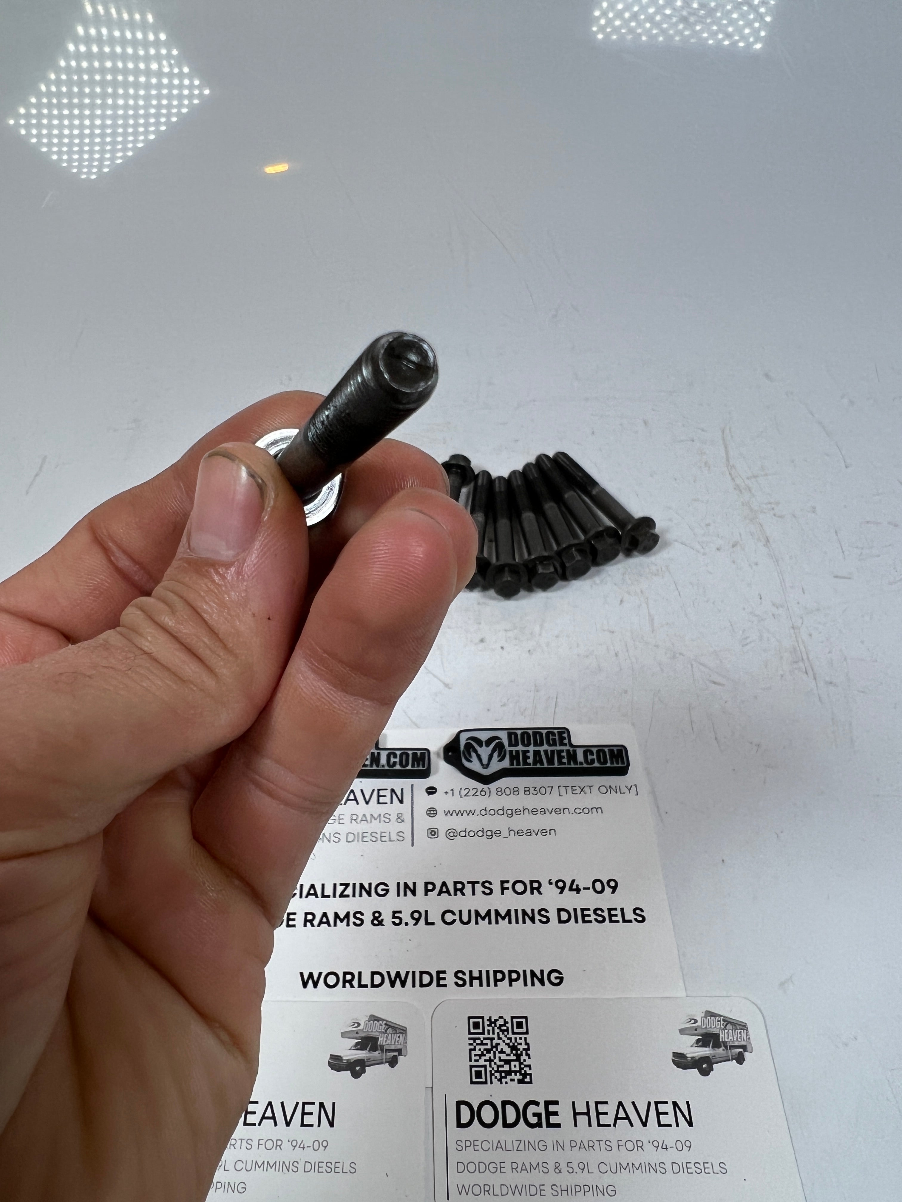 1998.5-2018 Dodge Ram 5.9L 6.7L Cummins Intake / Exhaust Rocker Arm Bolts QTY 12