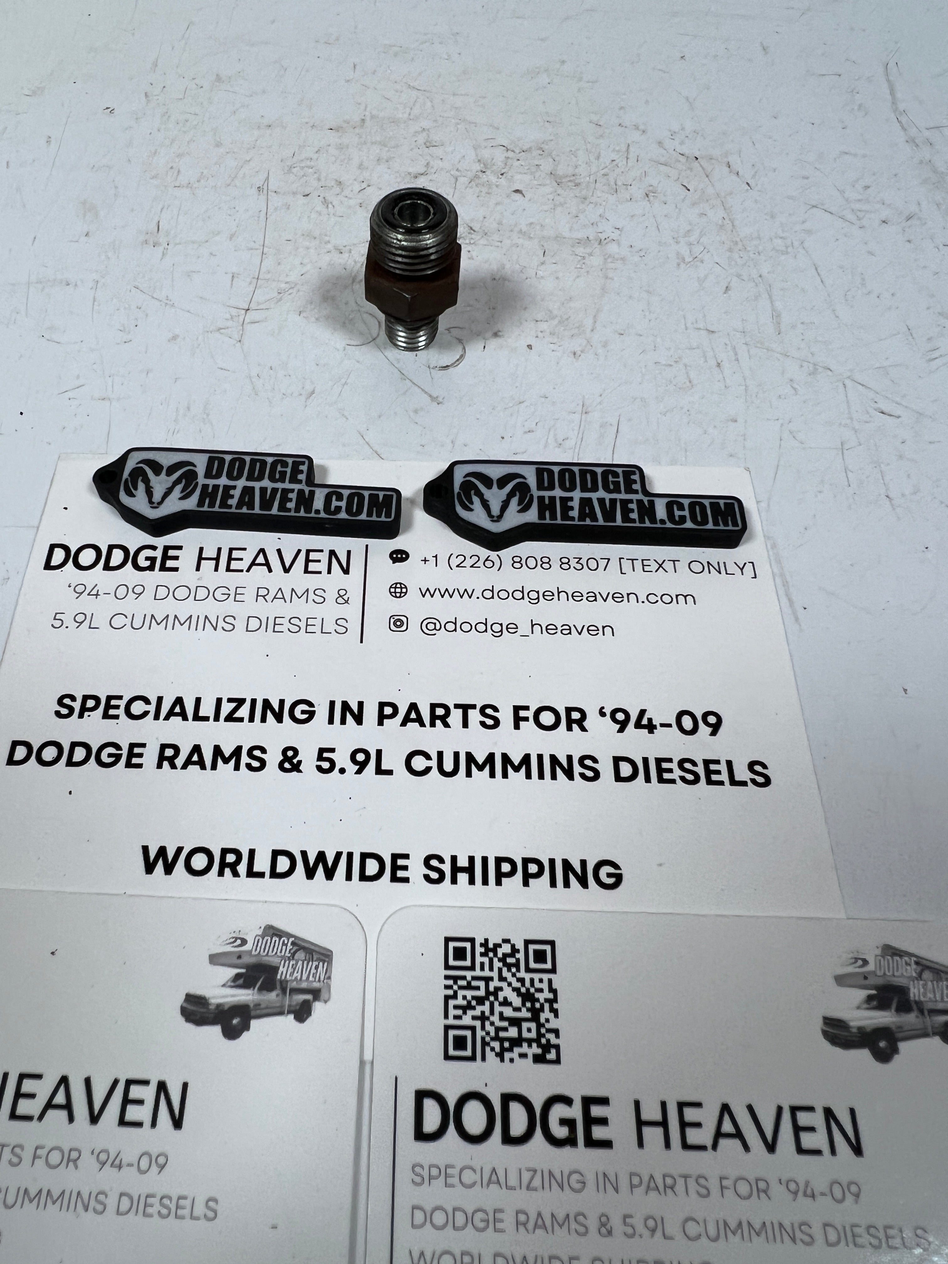 1994-2020 Dodge Ram 5.9L / 6.7L Cummins Turbo Oil Feed Line Fitting