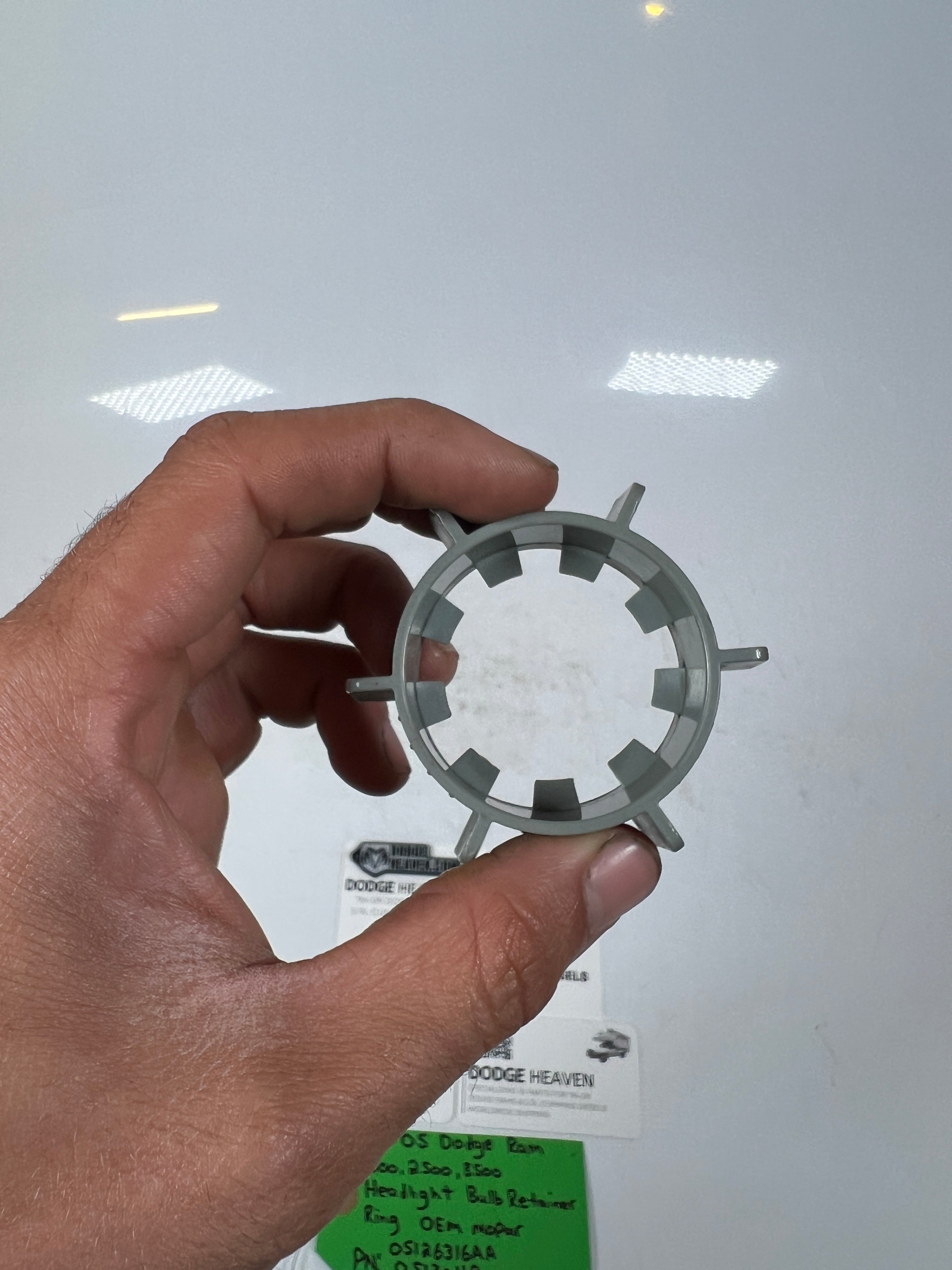 2002-2009 Dodge Ram Headlight Bulb Retainer Retaining Ring