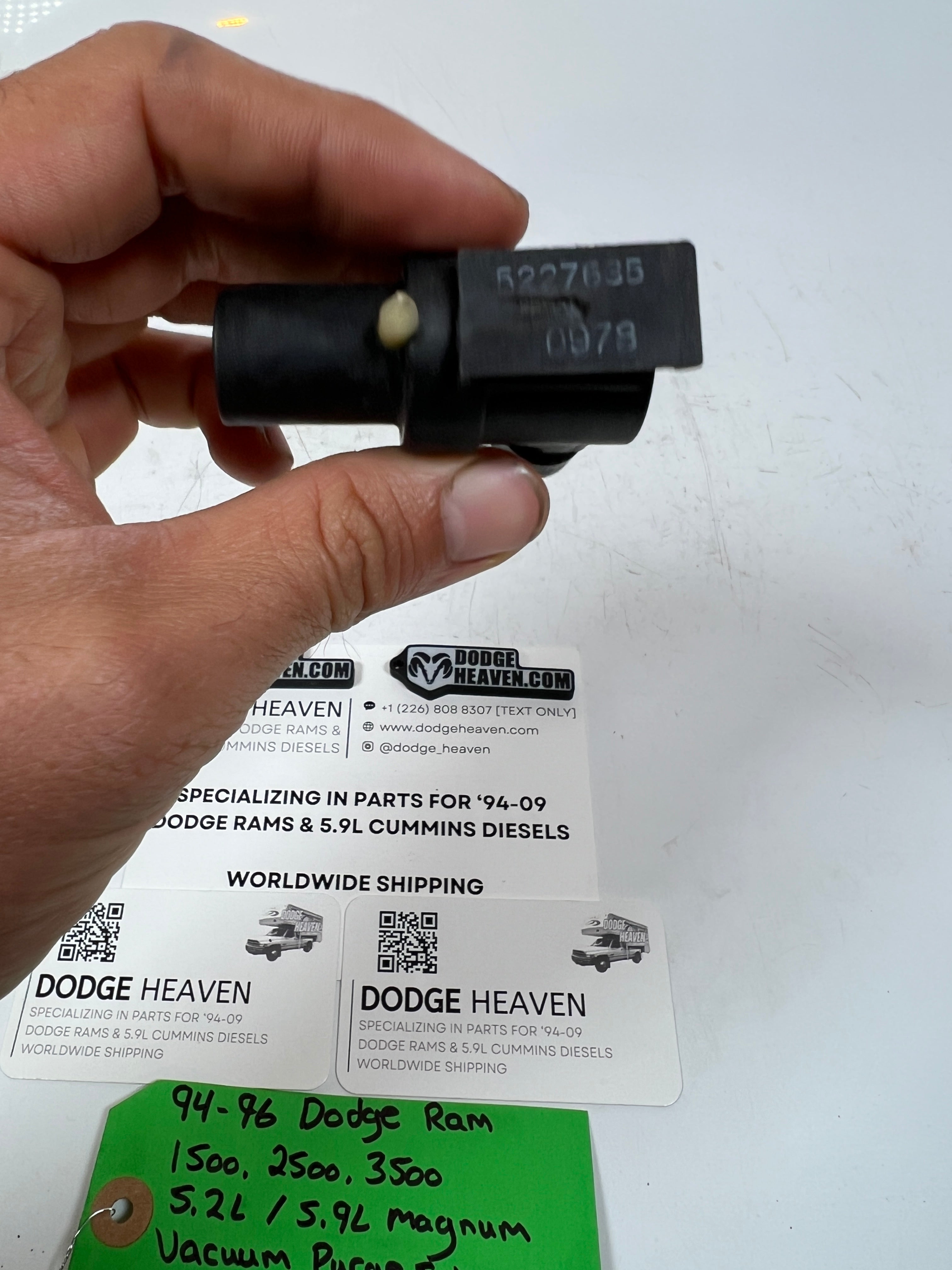 1994-1996 Dodge Ram 5.2L / 5.9L Magnum Vacuum Purge Solenoid