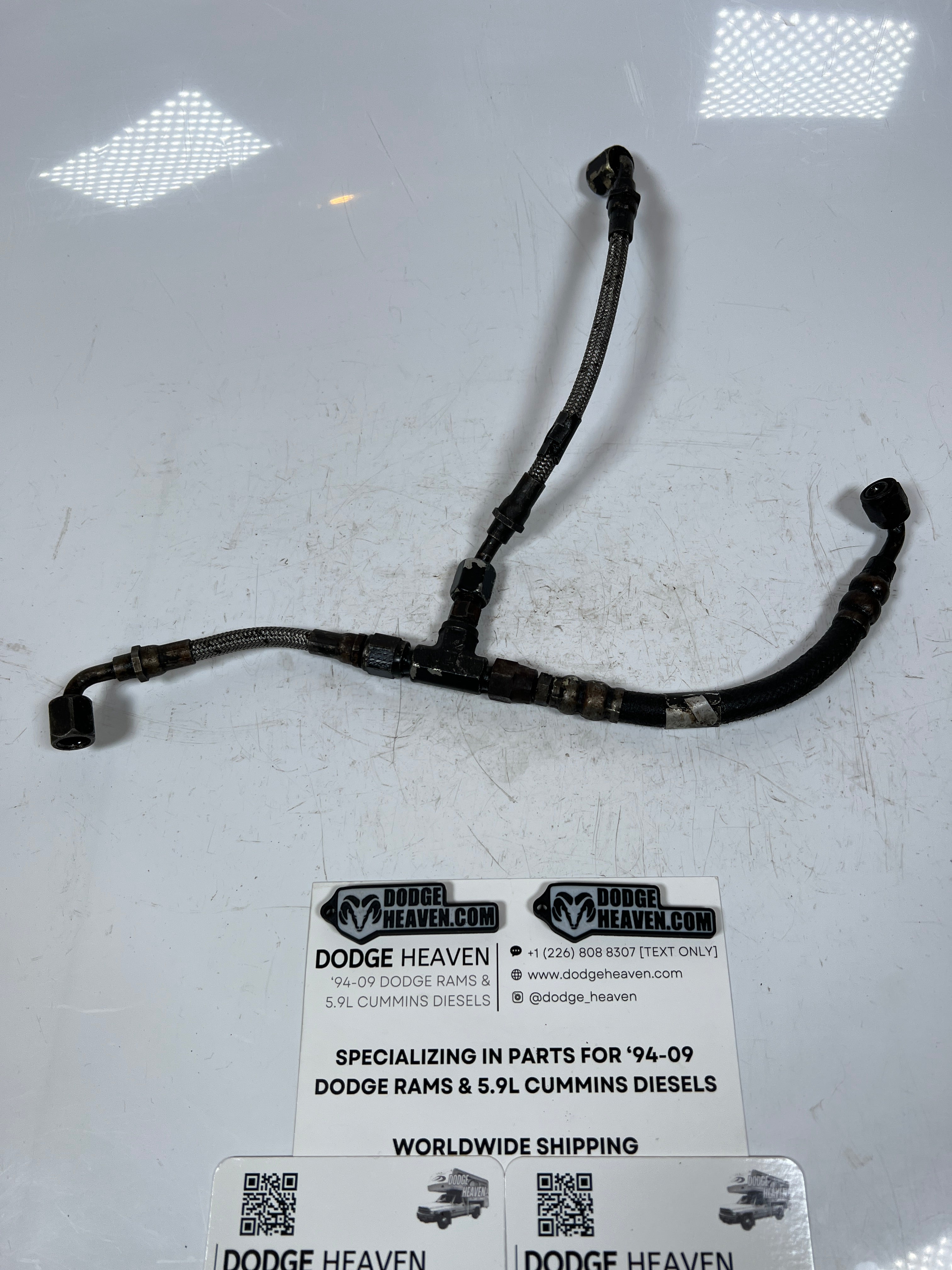 1994-1998 Dodge Ram 12 Valve 5.9L Cummins P7100 Injection Vacuum Oil Feed