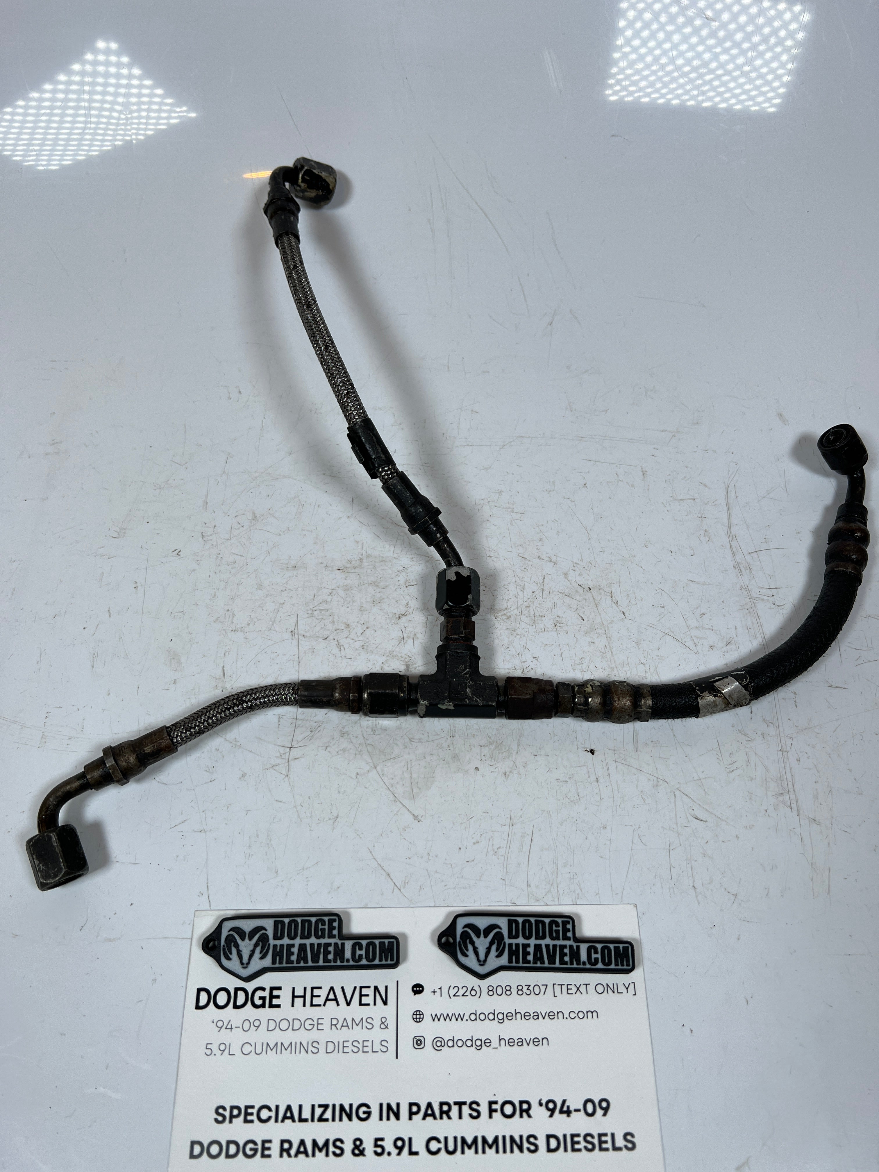 1994-1998 Dodge Ram 12 Valve 5.9L Cummins P7100 Injection Vacuum Oil Feed