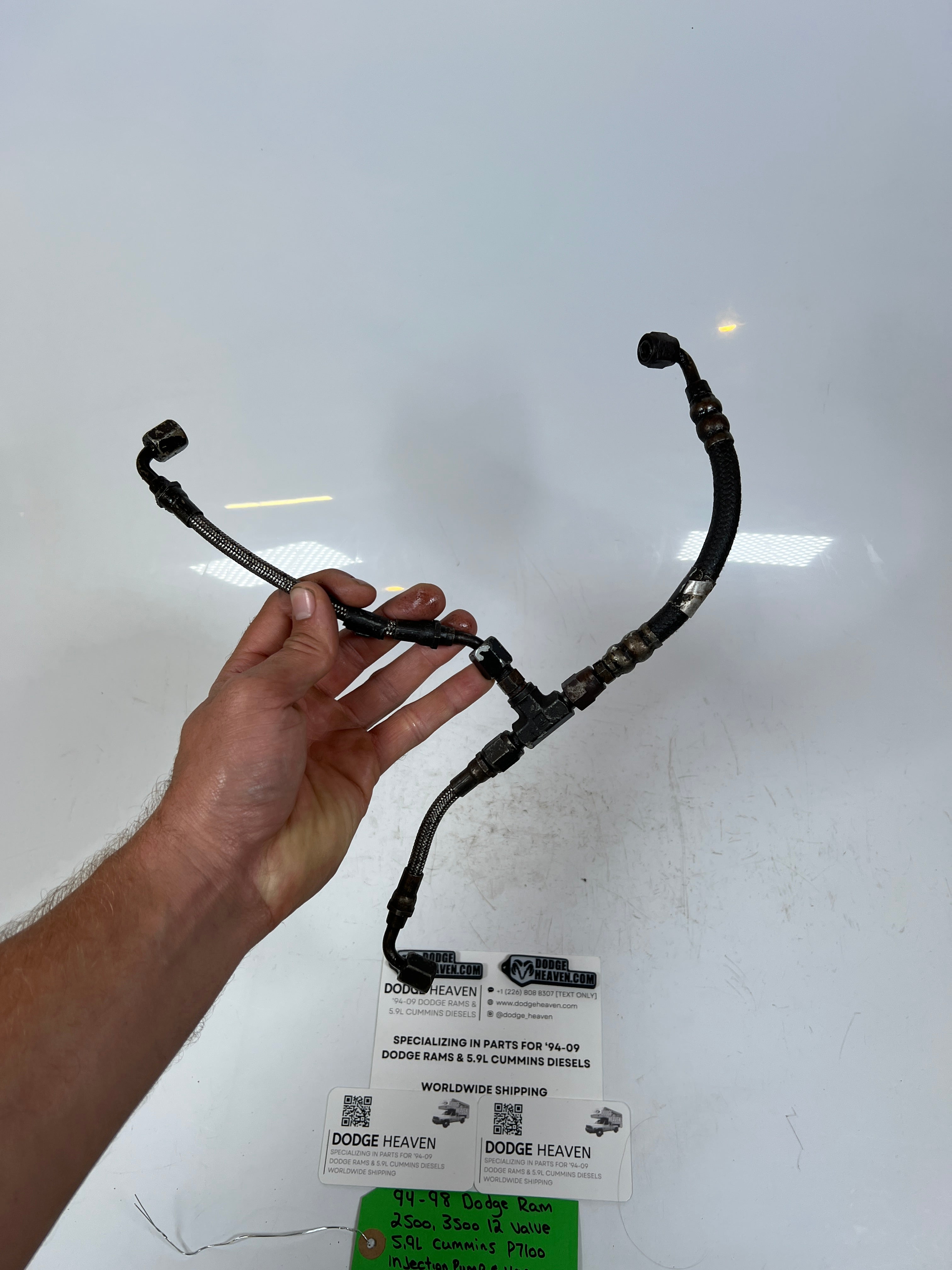 1994-1998 Dodge Ram 12 Valve 5.9L Cummins P7100 Injection Vacuum Oil Feed