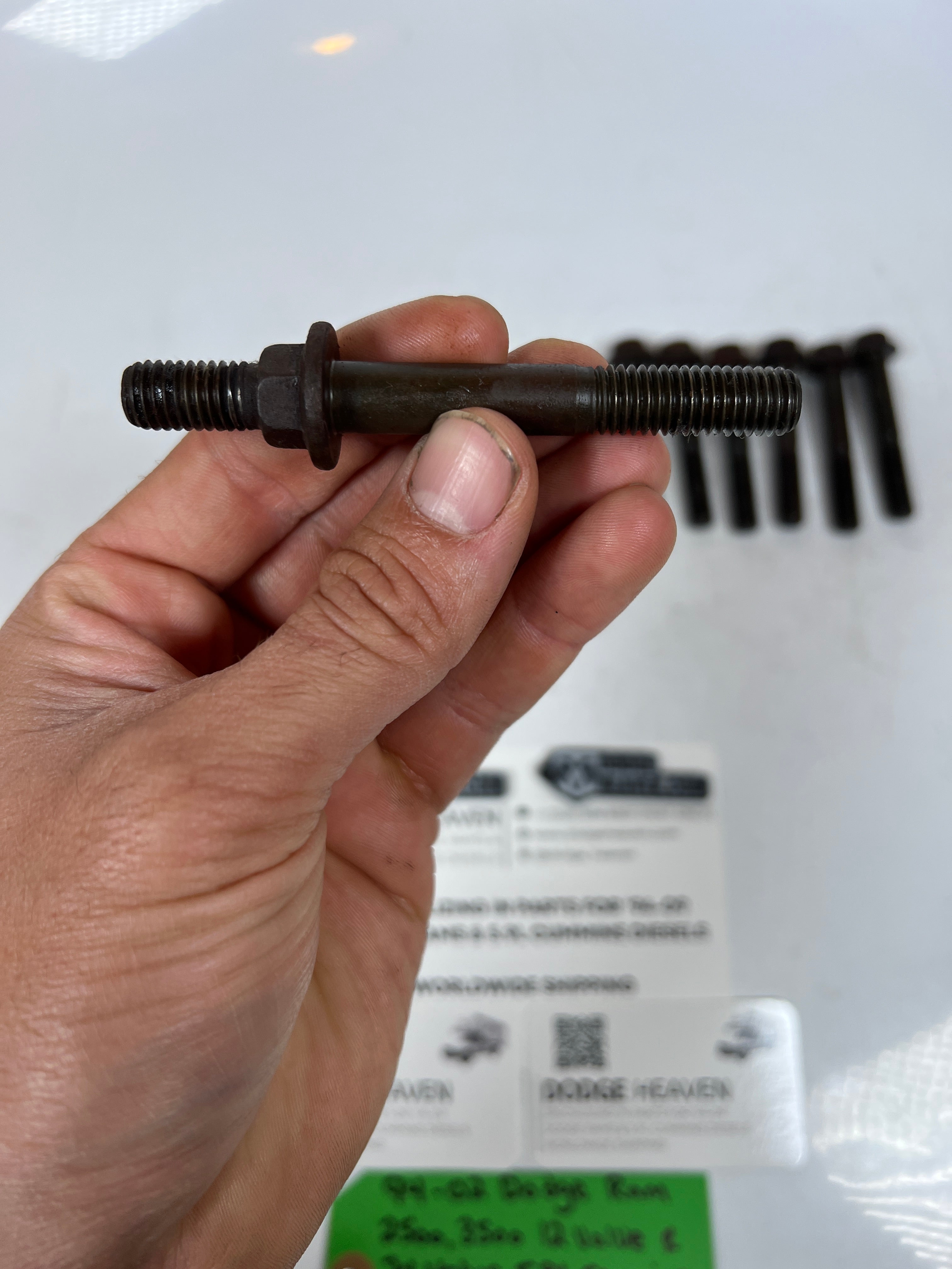 1994-2002 Dodge Ram 12V & 24V 5.9l Cummins Exhaust Manifold Bolts QTY 12