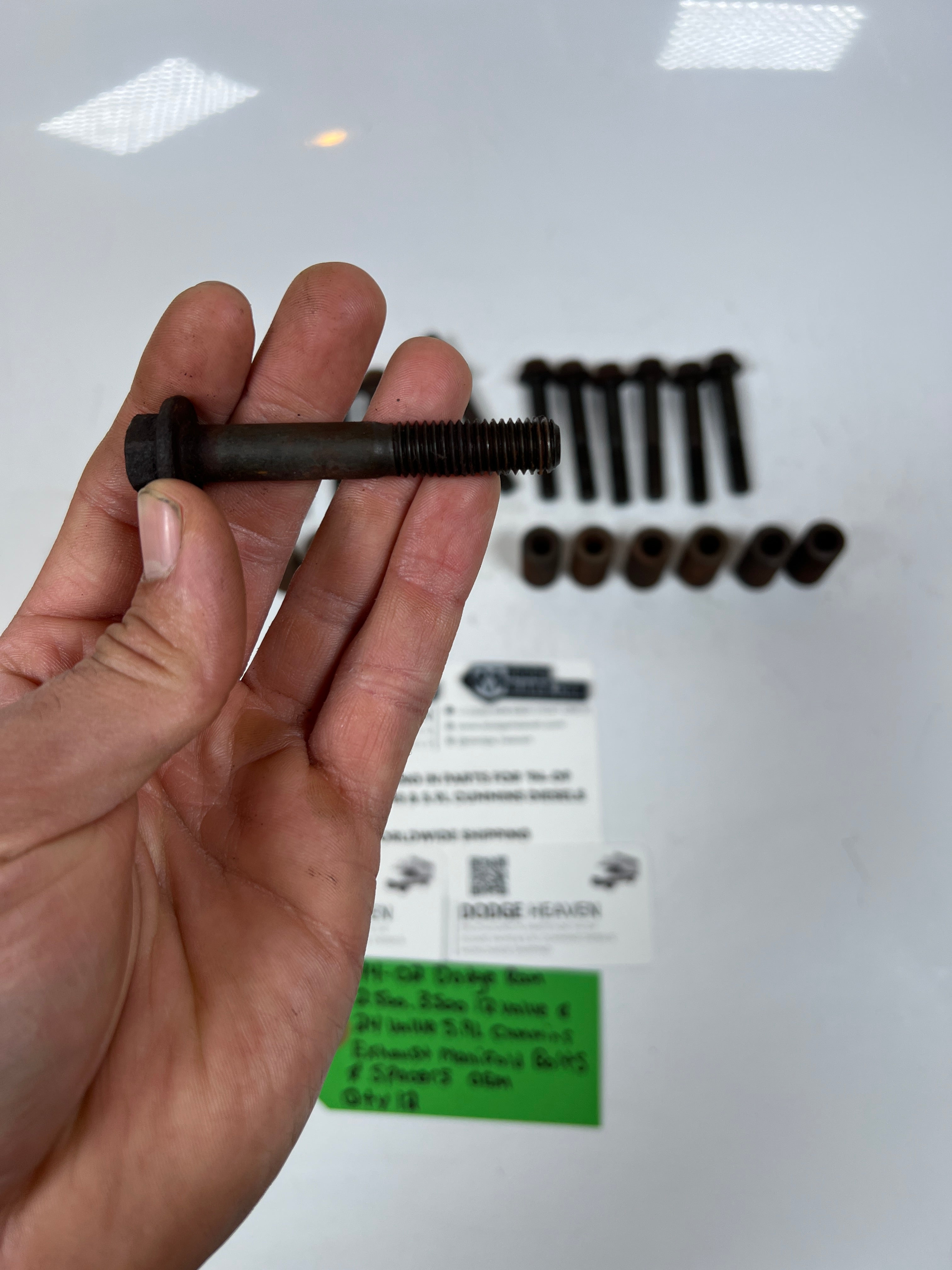 1994-2002 Dodge Ram 12V & 24V 5.9L Cummins Exhaust Manifold Bolt & Spacers