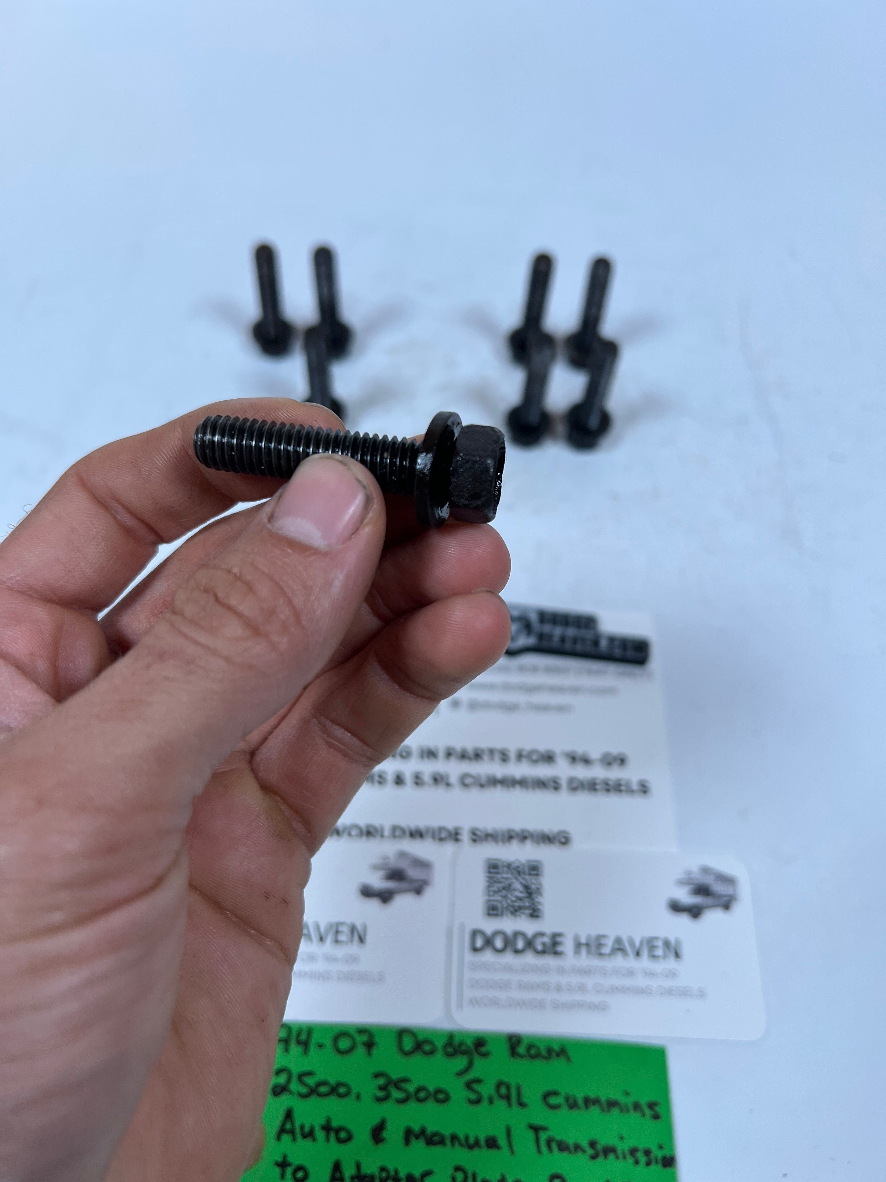 1994-2007 Dodge Ram 5.9L Cummins Auto & Manual Trans to Adapter Plate Bolts