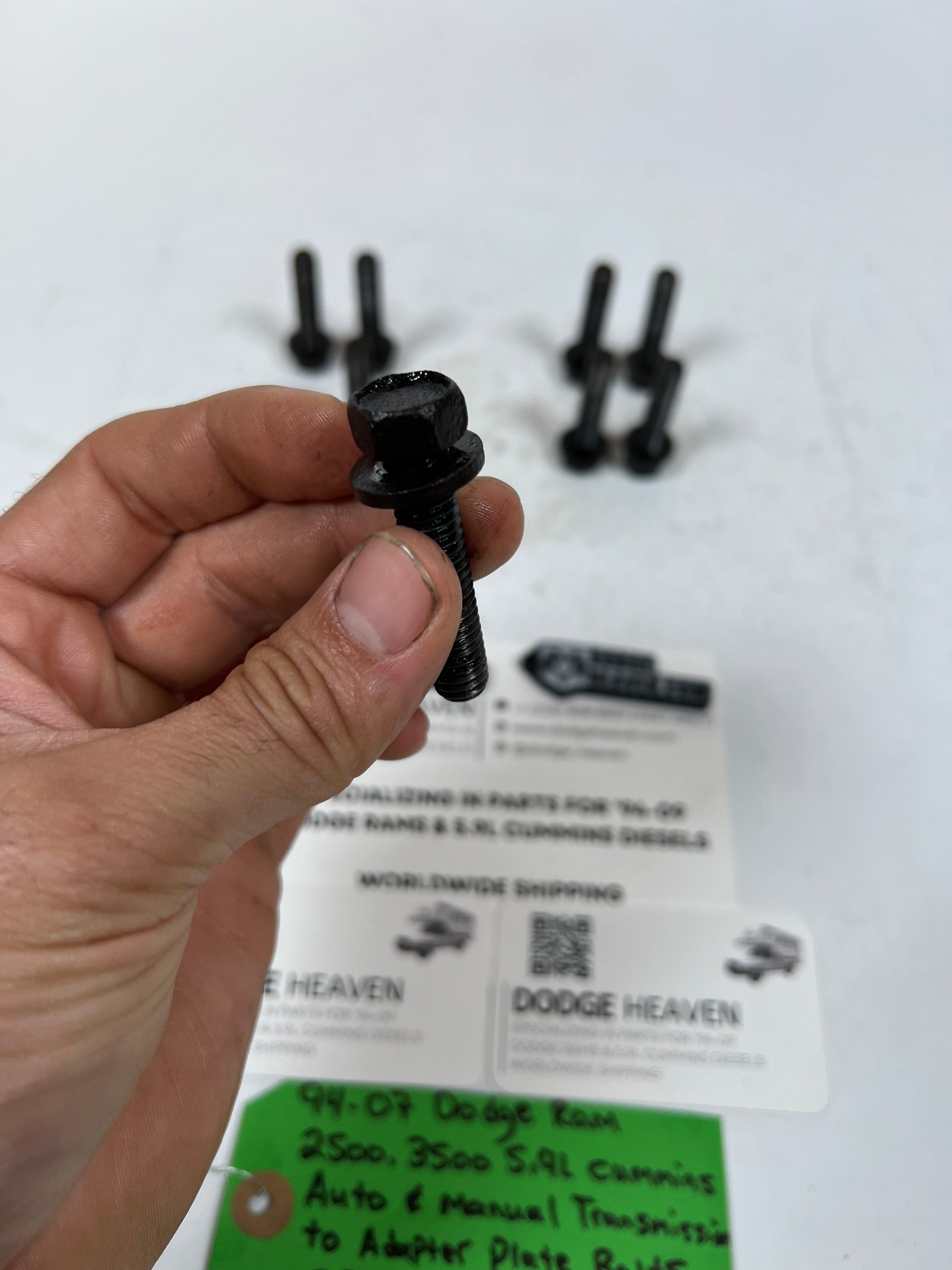 1994-2007 Dodge Ram 5.9L Cummins Auto & Manual Trans to Adapter Plate Bolts