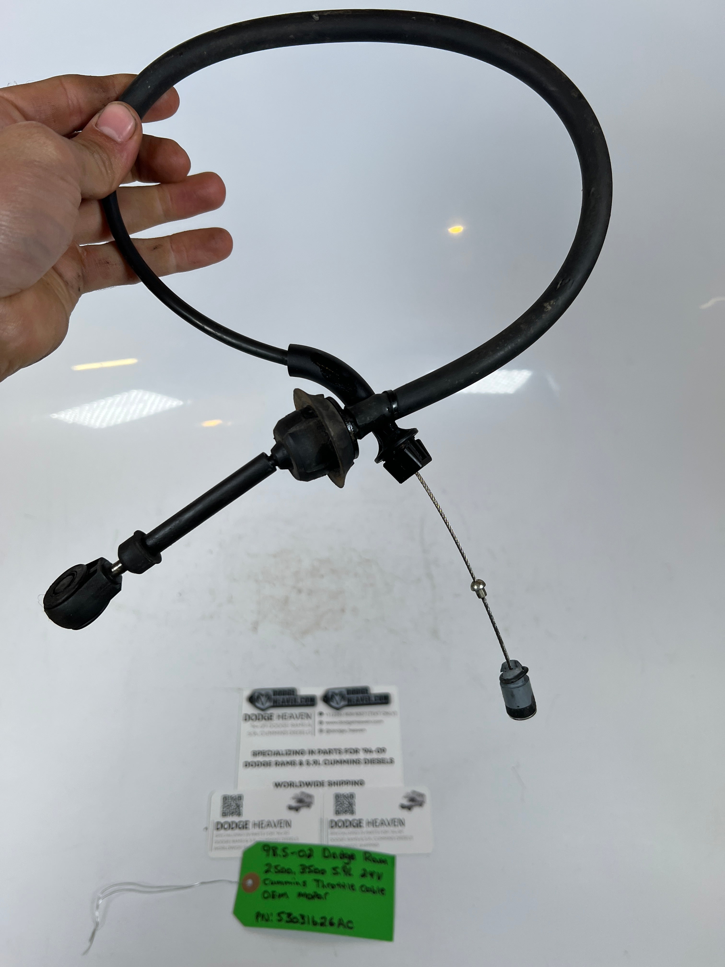 1998.5-2002 Dodge Ram 2500 3500 5.9L 24 Valve Cummins Throttle Cable