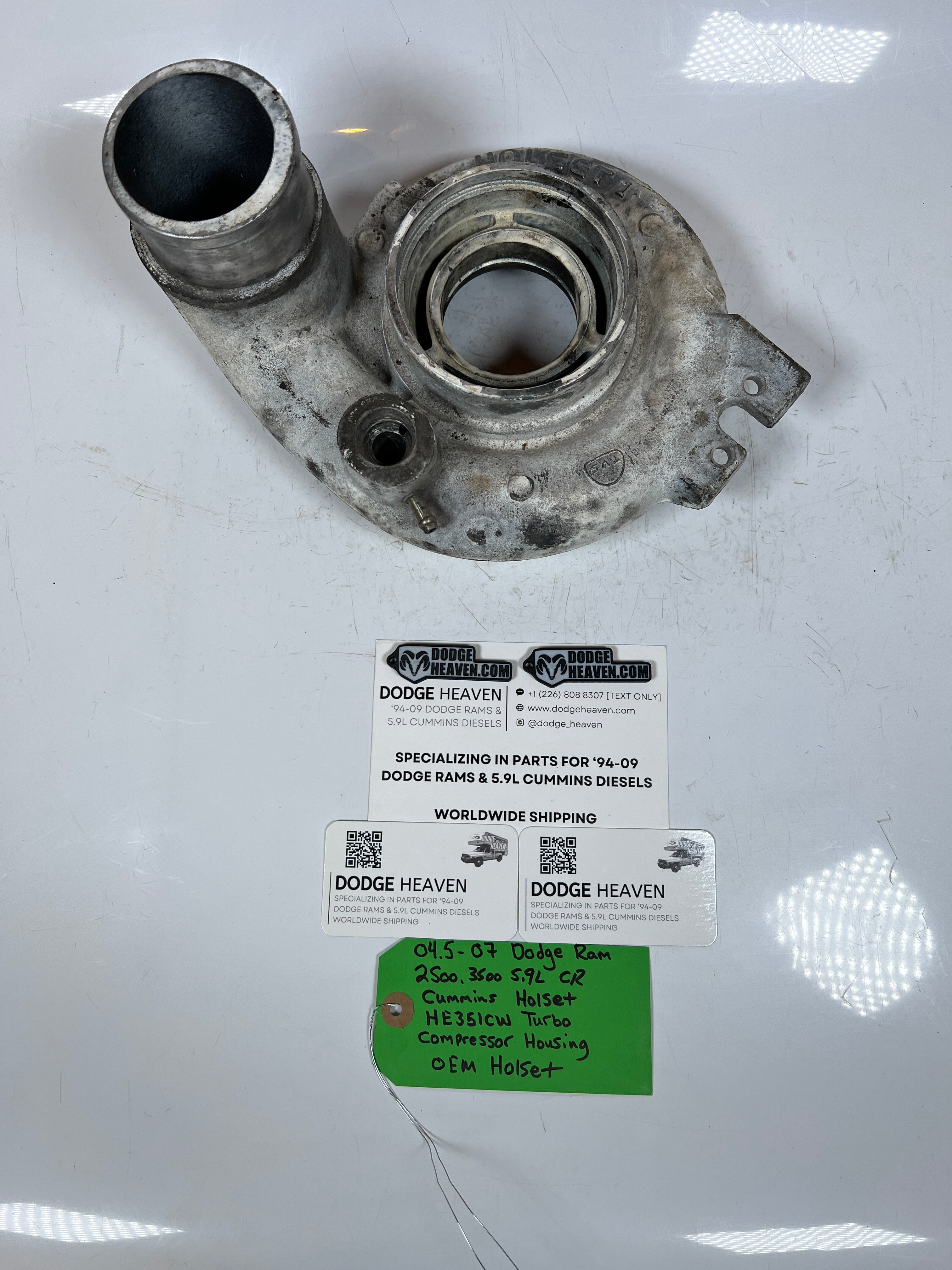 2004.5-2007 Dodge Ram 5.9L Cummins HE351CW Turbo Compressor Housing Holset