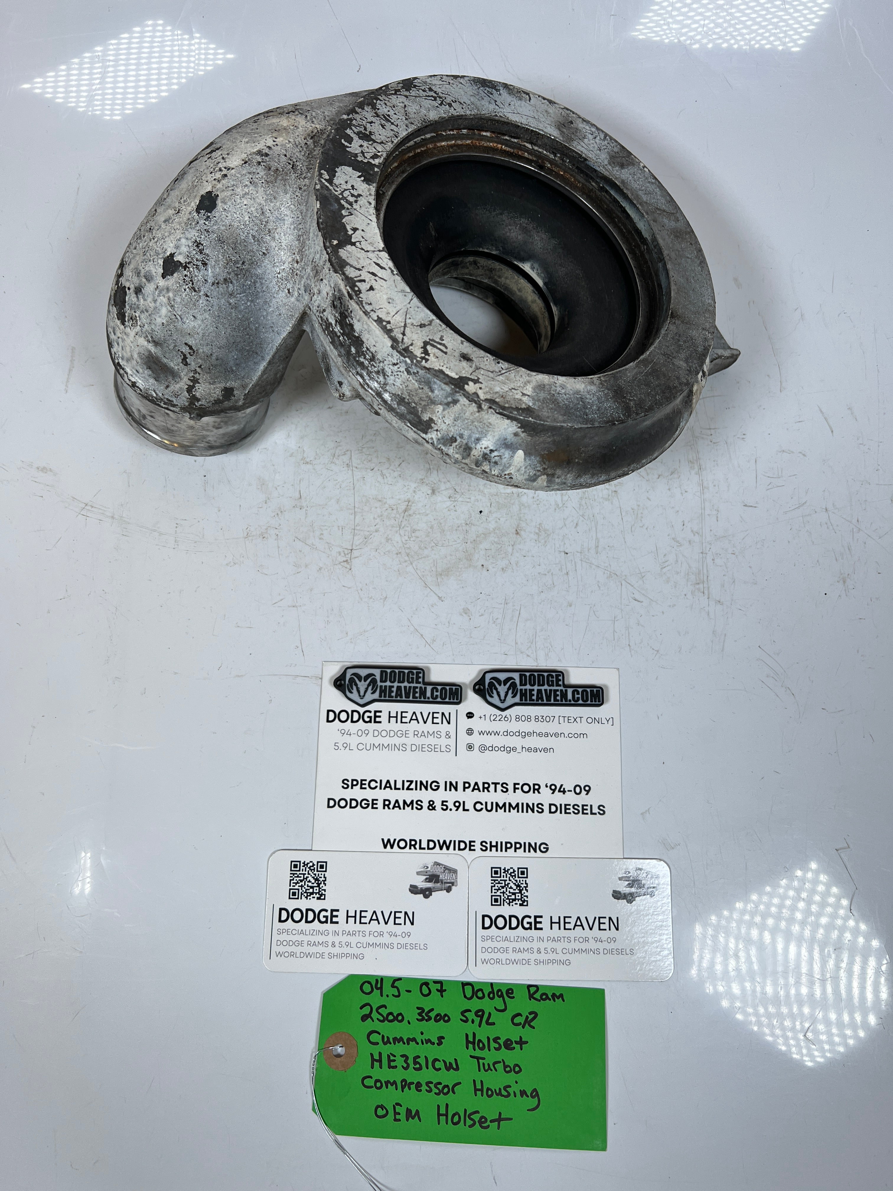 2004.5-2007 Dodge Ram 5.9L Cummins HE351CW Turbo Compressor Housing Holset