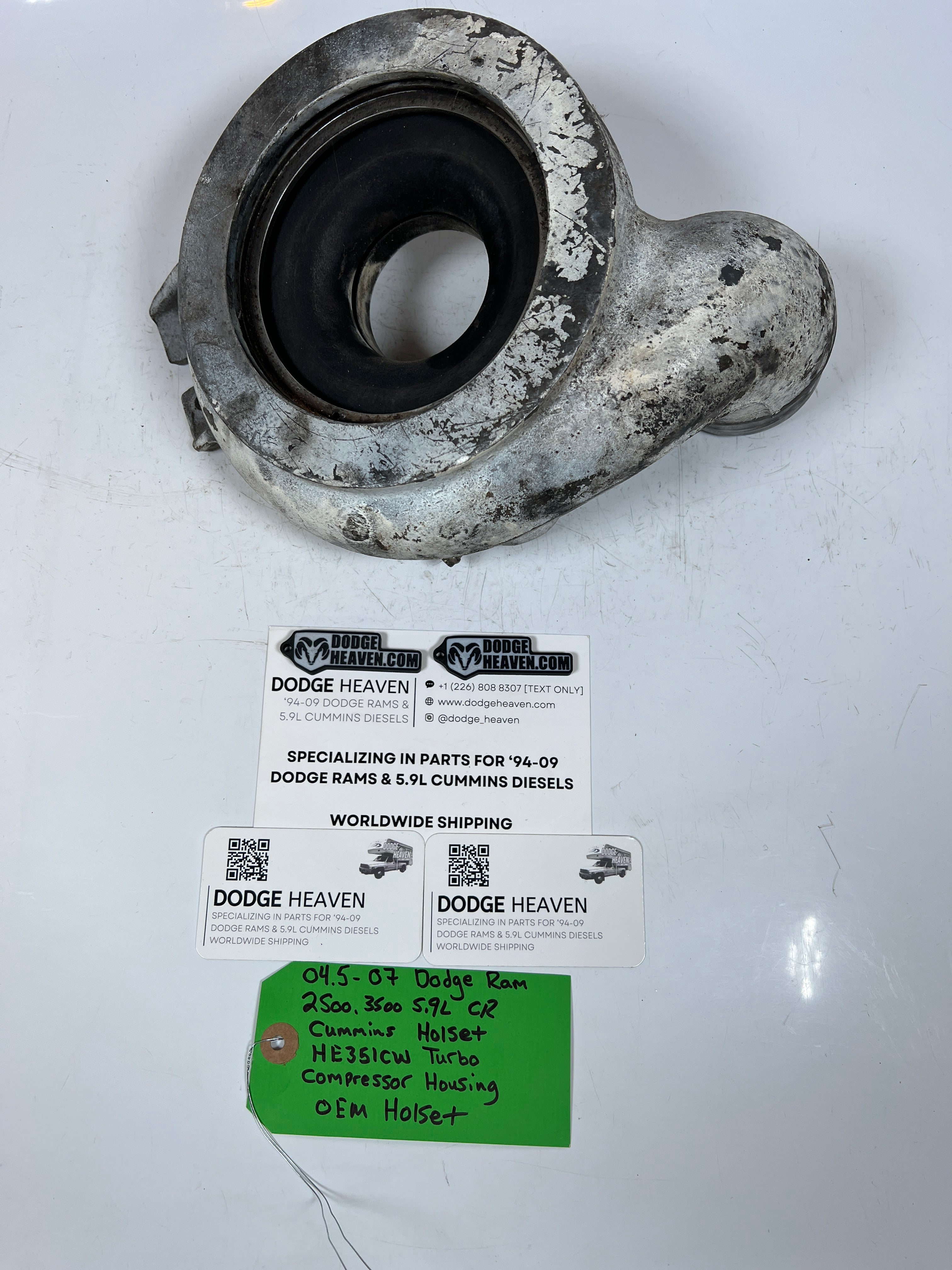 2004.5-2007 Dodge Ram 5.9L Cummins HE351CW Turbo Compressor Housing Holset