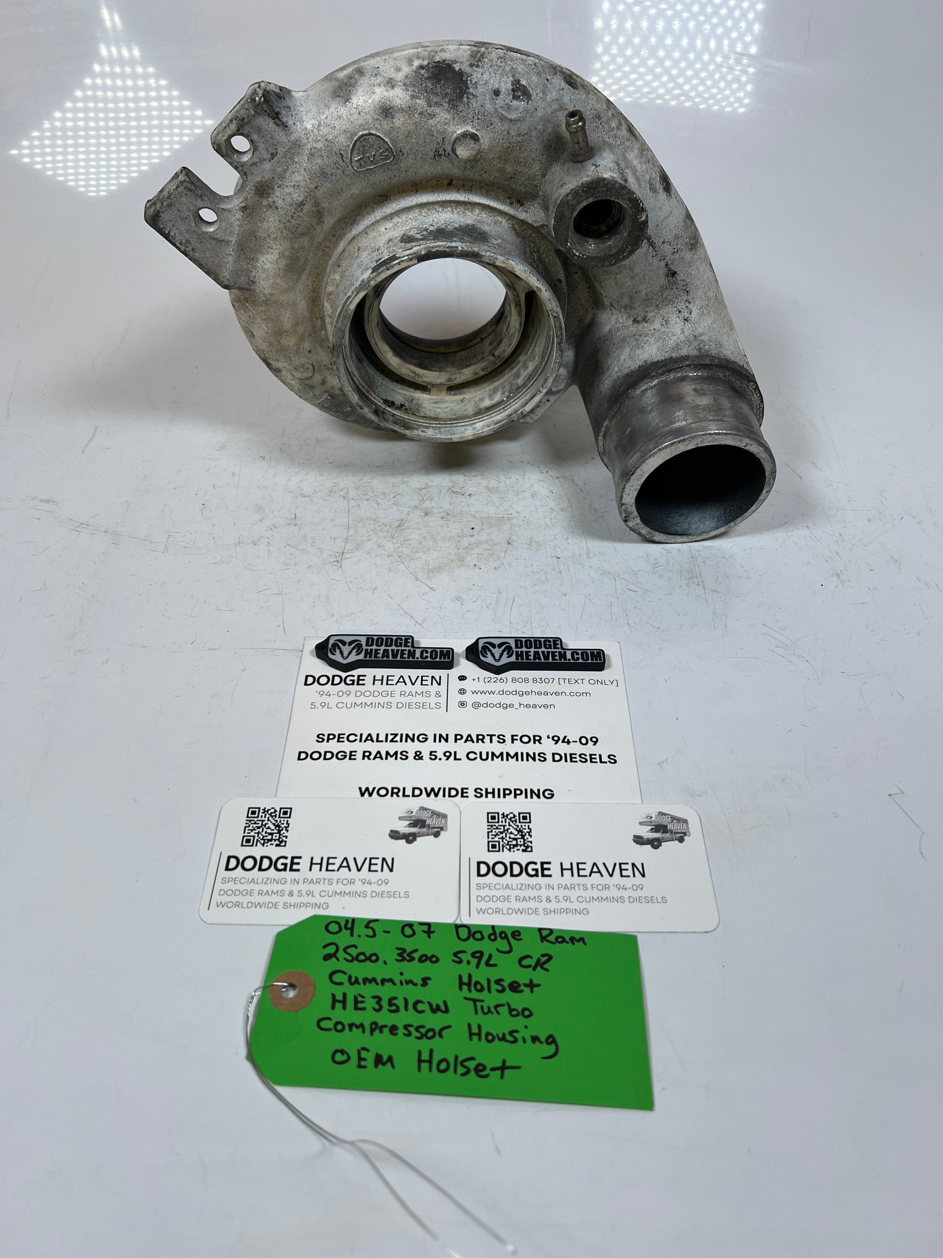 2004.5-2007 Dodge Ram 5.9L Cummins HE351CW Turbo Compressor Housing Holset