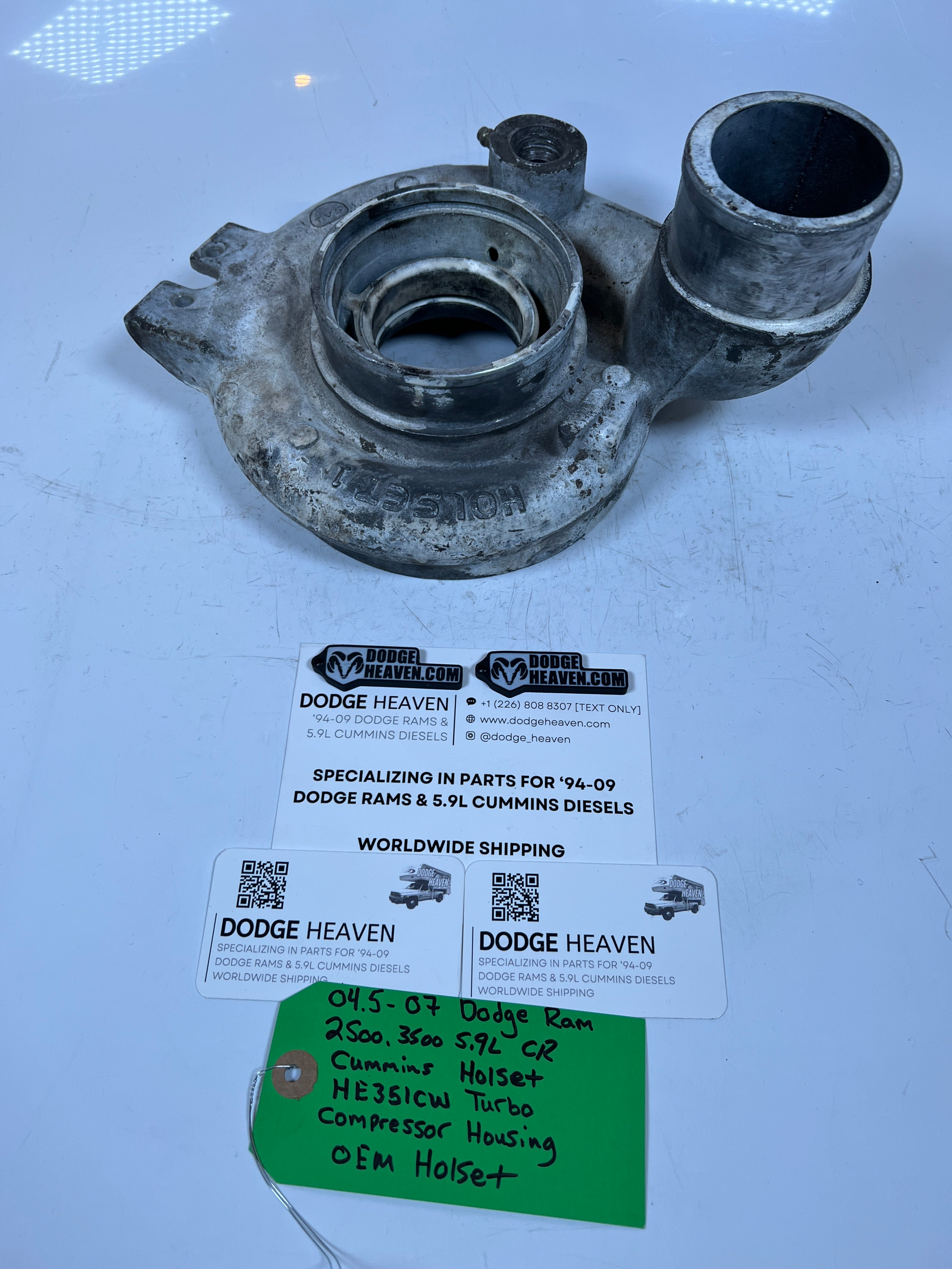 2004.5-2007 Dodge Ram 5.9L Cummins HE351CW Turbo Compressor Housing Holset