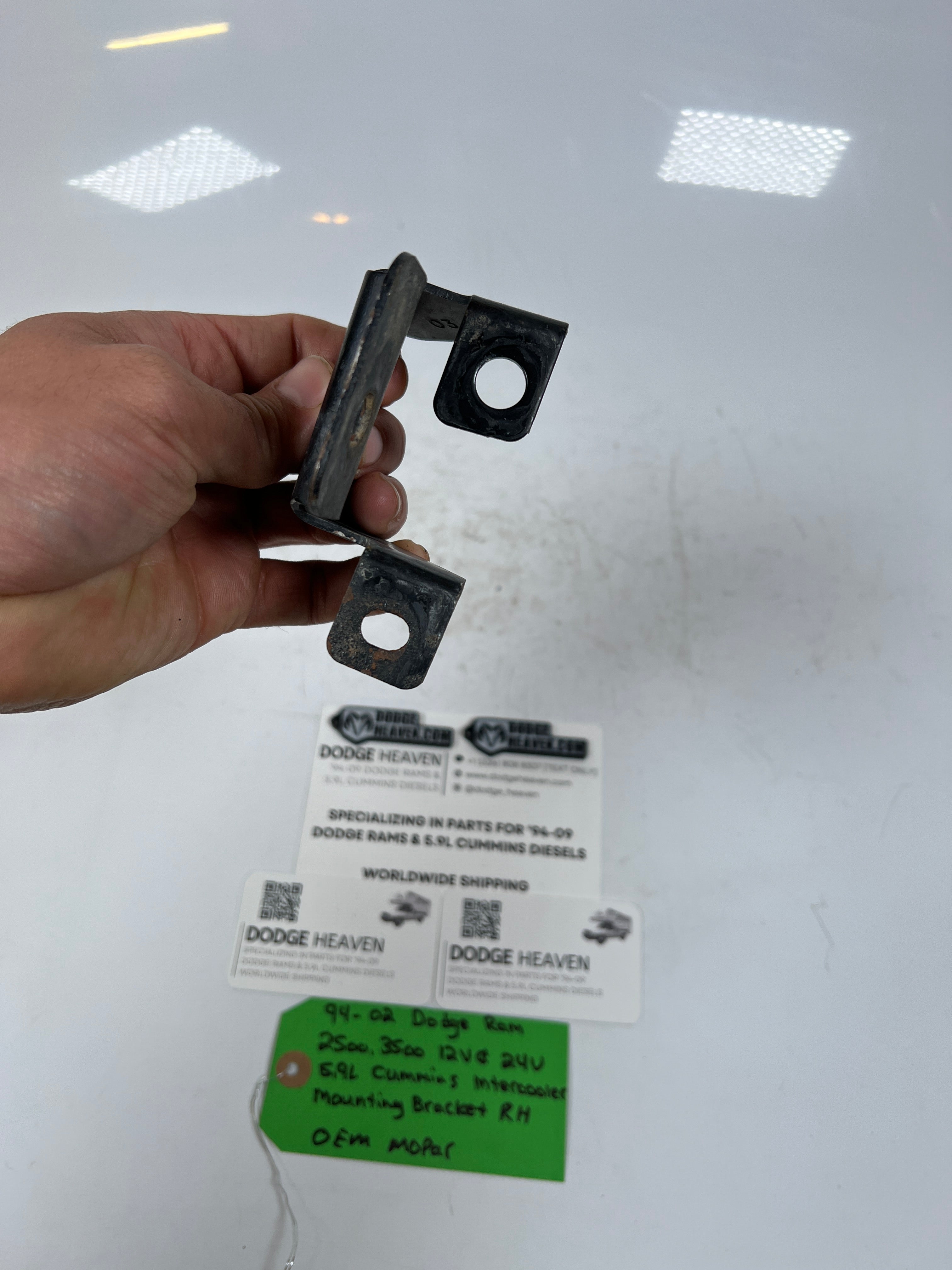 1994-2002 Dodge Ram 2500 3500 5.9L Cummins Intercooler Mounting Bracket RH