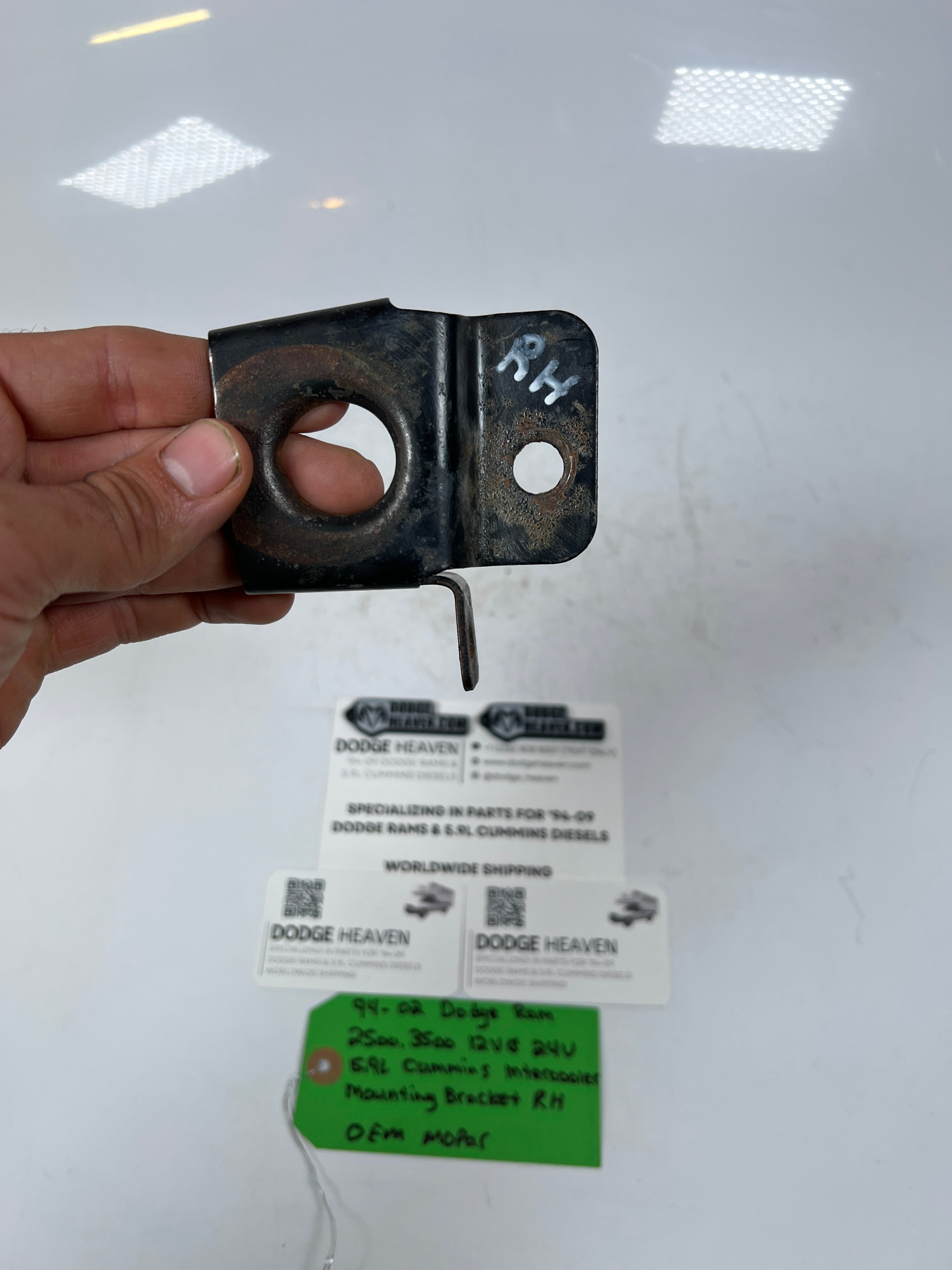 1994-2002 Dodge Ram 2500 3500 5.9L Cummins Intercooler Mounting Bracket RH
