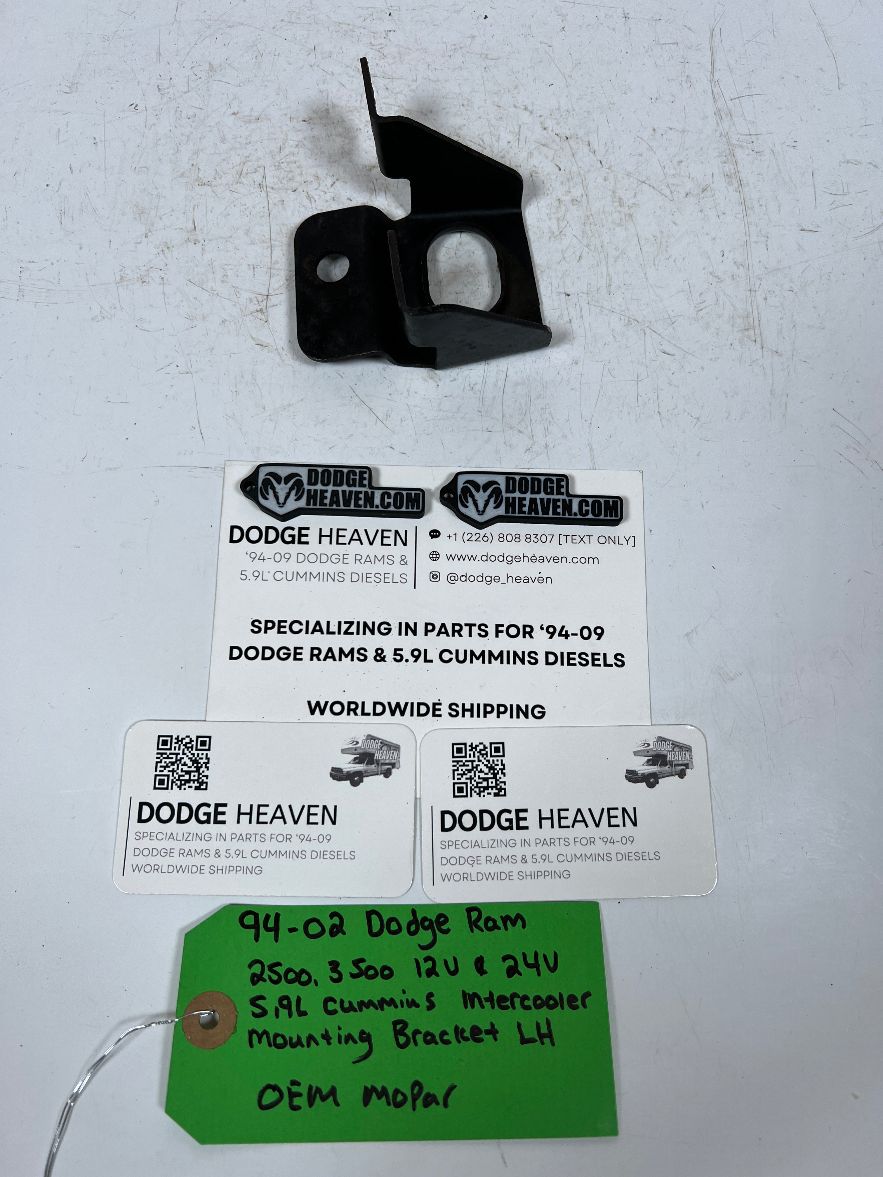 1994-2002 Dodge Ram 2500 3500 5.9L Cummins Intercooler Mounting Bracket LH