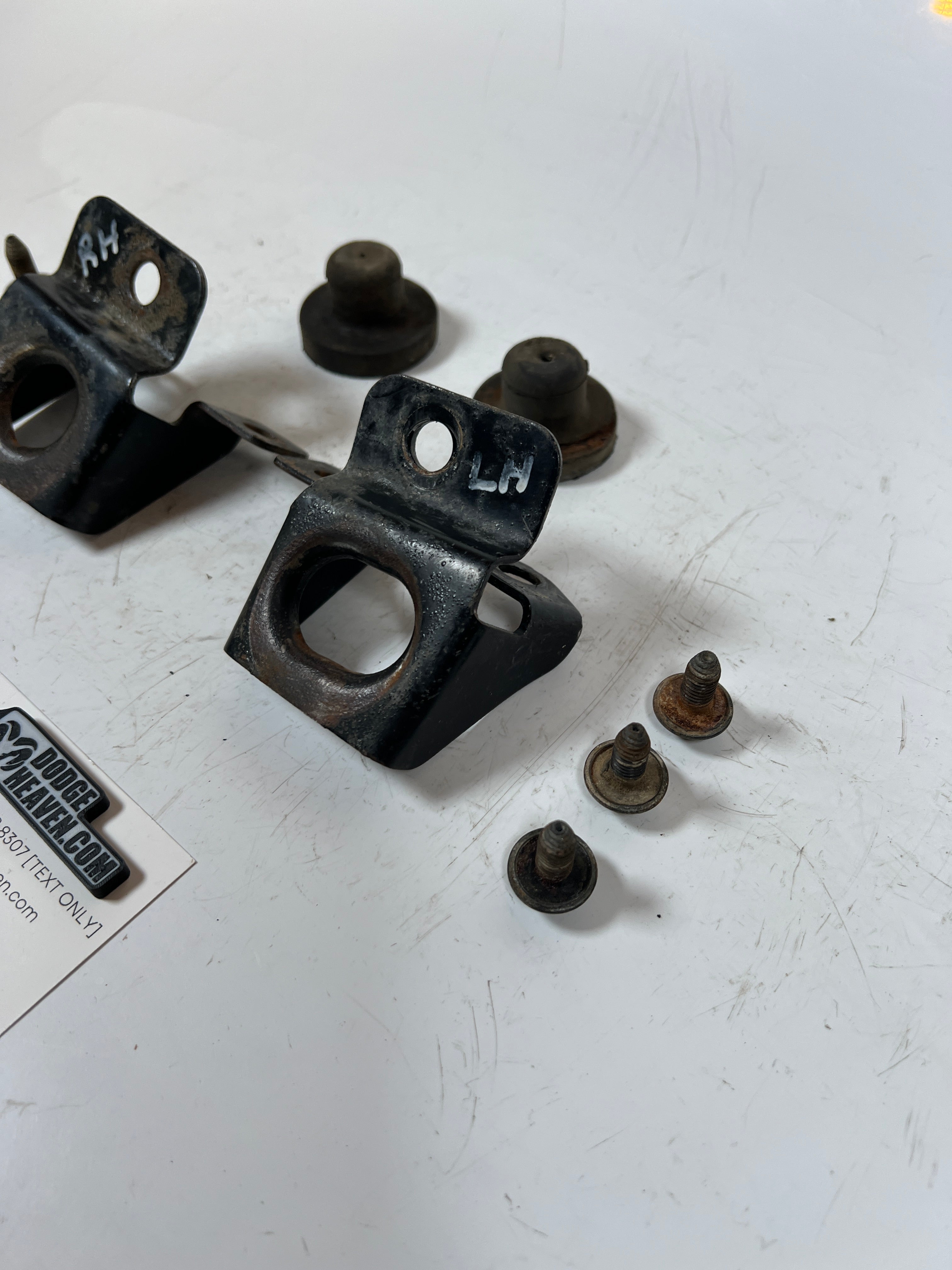 1994-2002 Dodge Ram 5.9L Cummins Intercooler Mounting Bracket Bolts Rubbers