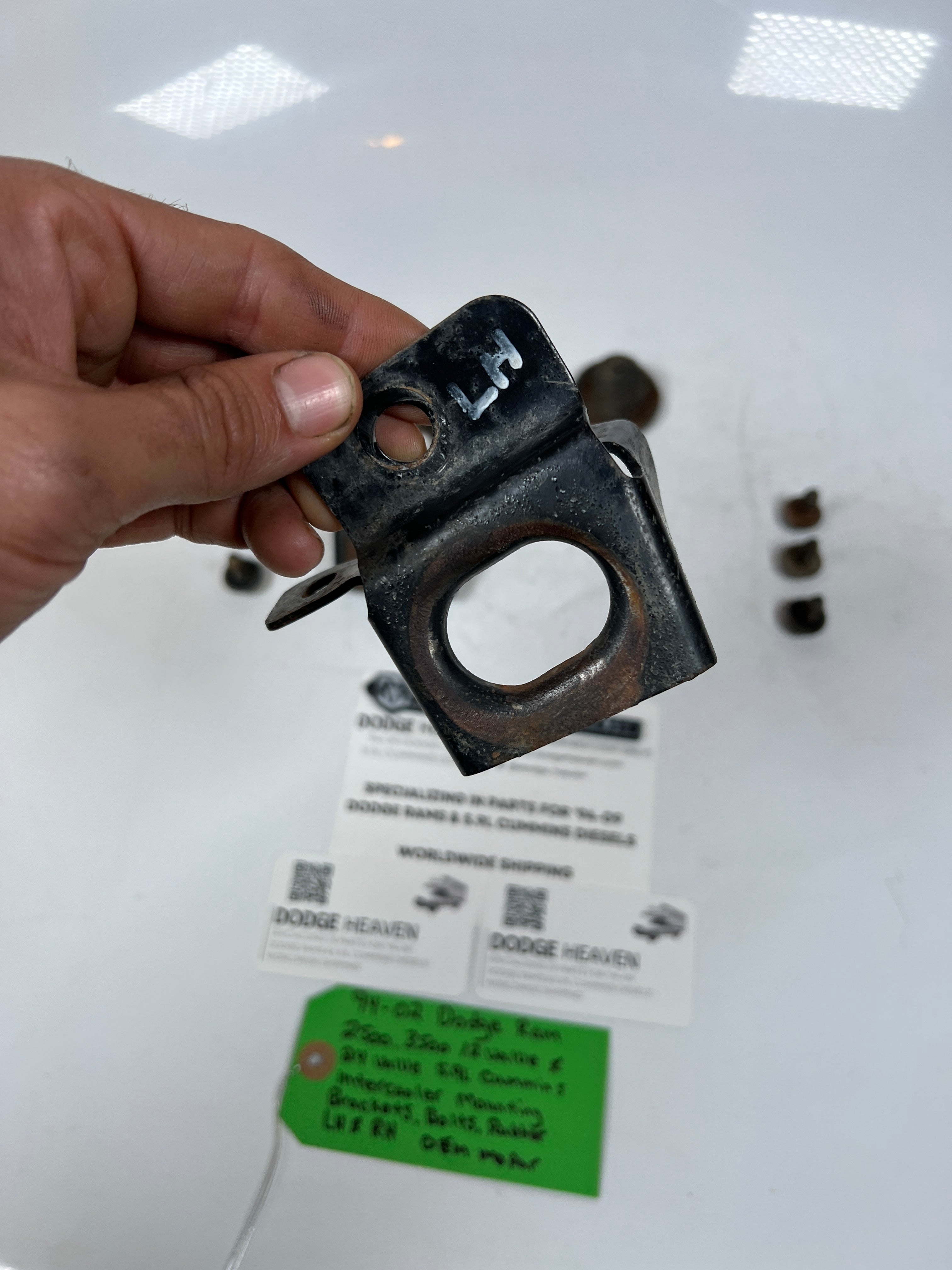1994-2002 Dodge Ram 5.9L Cummins Intercooler Mounting Bracket Bolts Rubbers