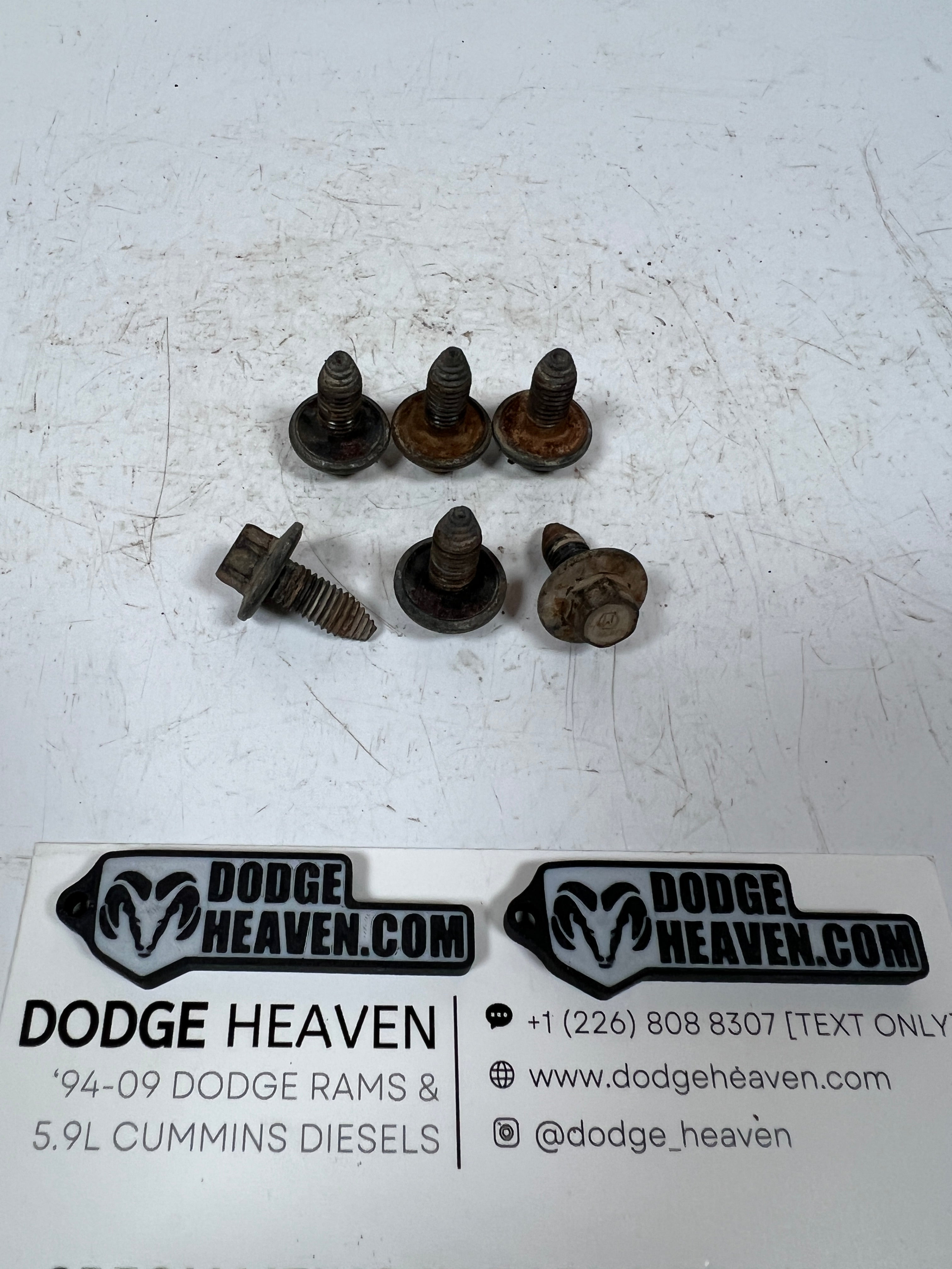 1994-2002 Dodge Ram 12V 24V 5.9L Cummins Intercooler Mounting Bracket Bolts