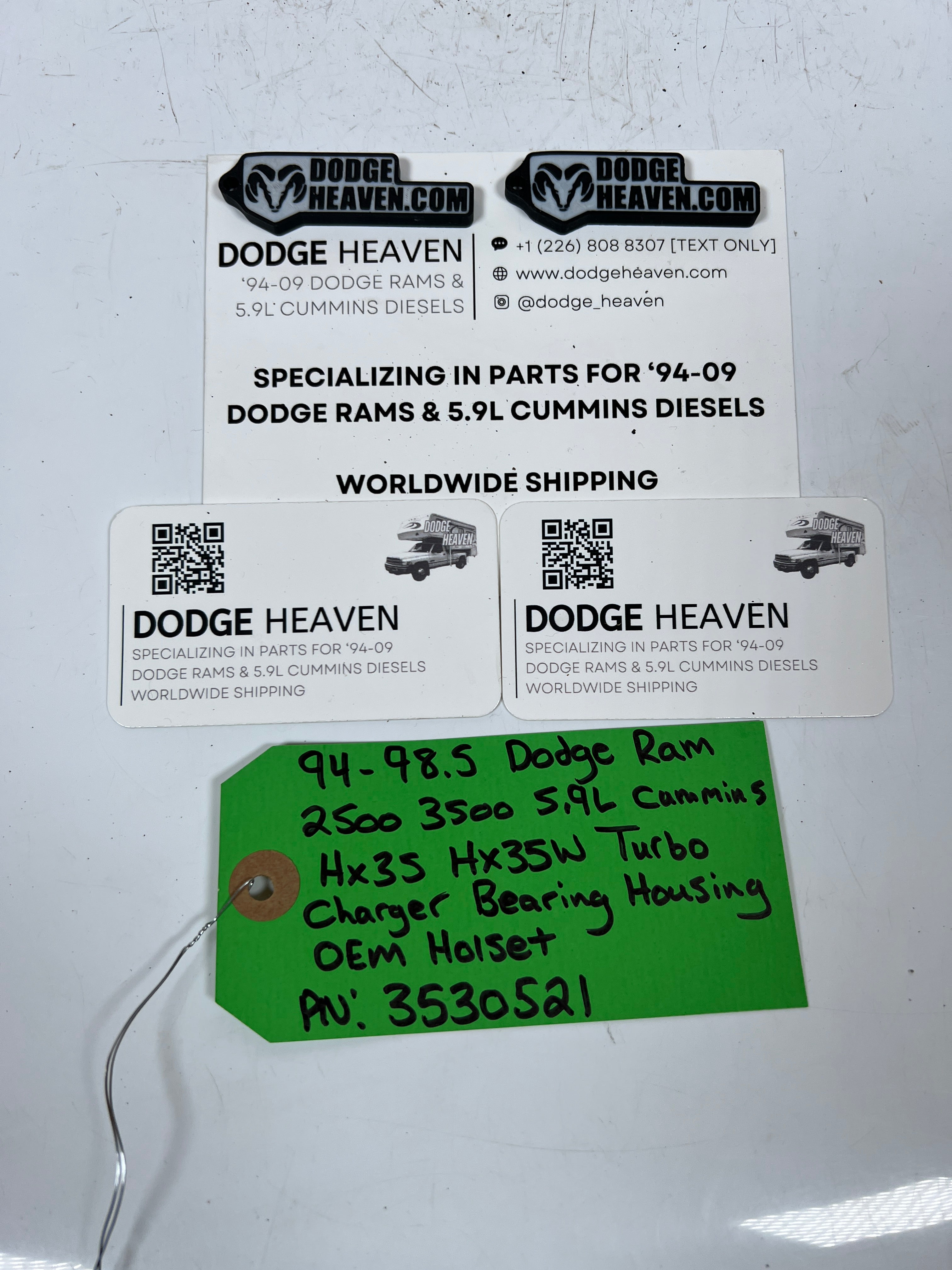 1994-1998.5 Dodge Ram 5.9L Cummins HX35 HX35W Turbo Bearing Housing HOLSET