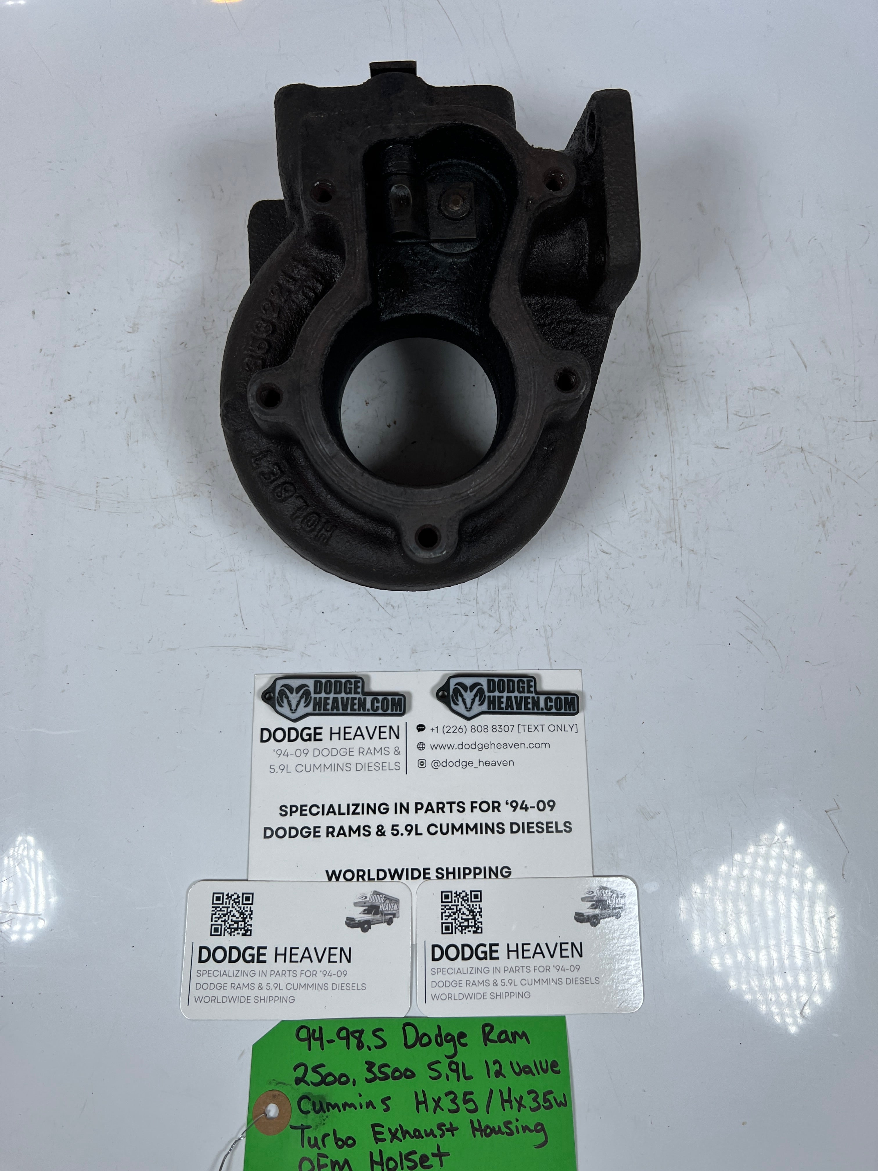 1994-1998.5 Dodge Ram 5.9L Cummins HX35 HX35W Turbo Exhaust Housing
