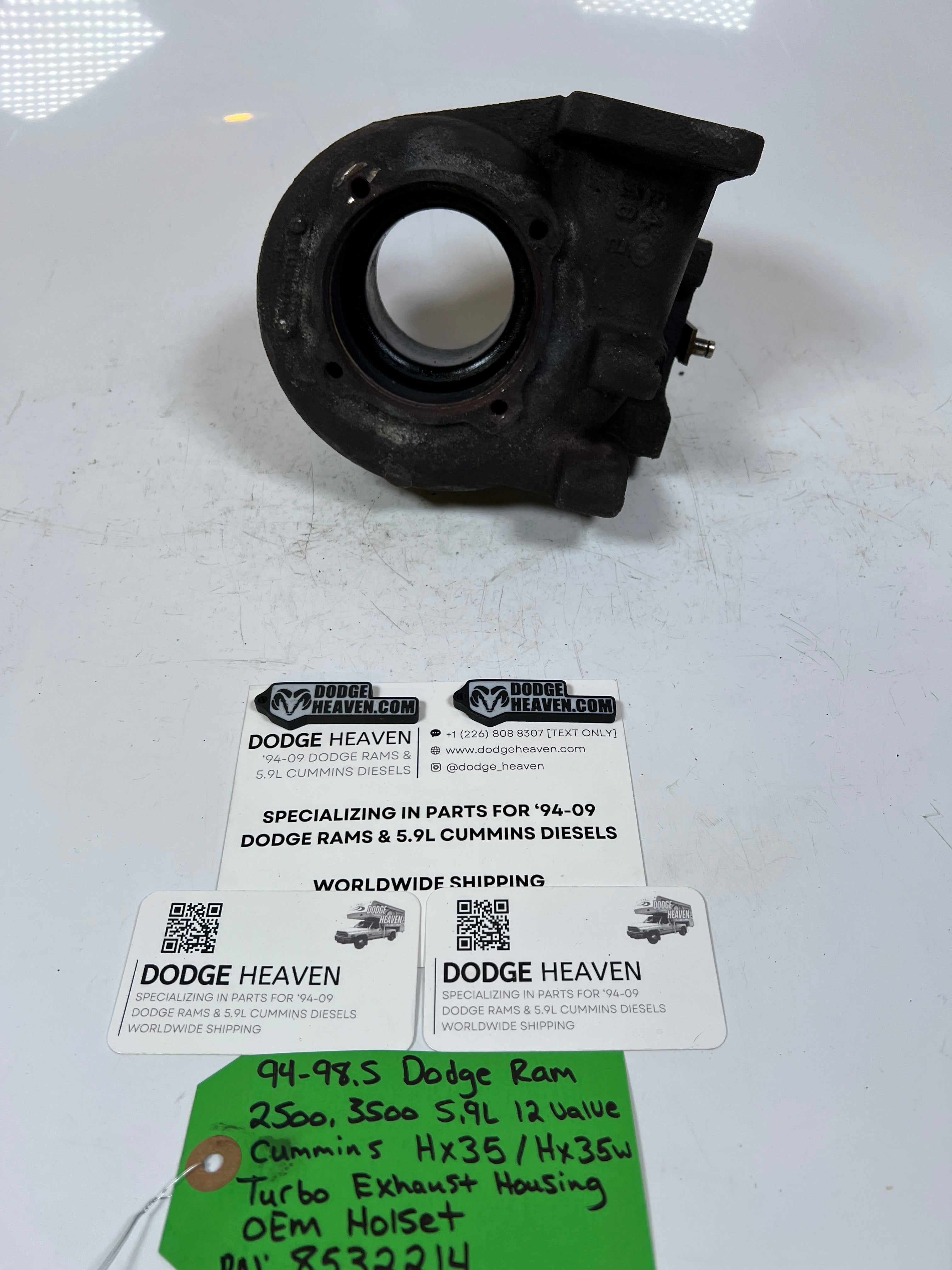 1994-1998.5 Dodge Ram 5.9L Cummins HX35 HX35W Turbo Exhaust Housing