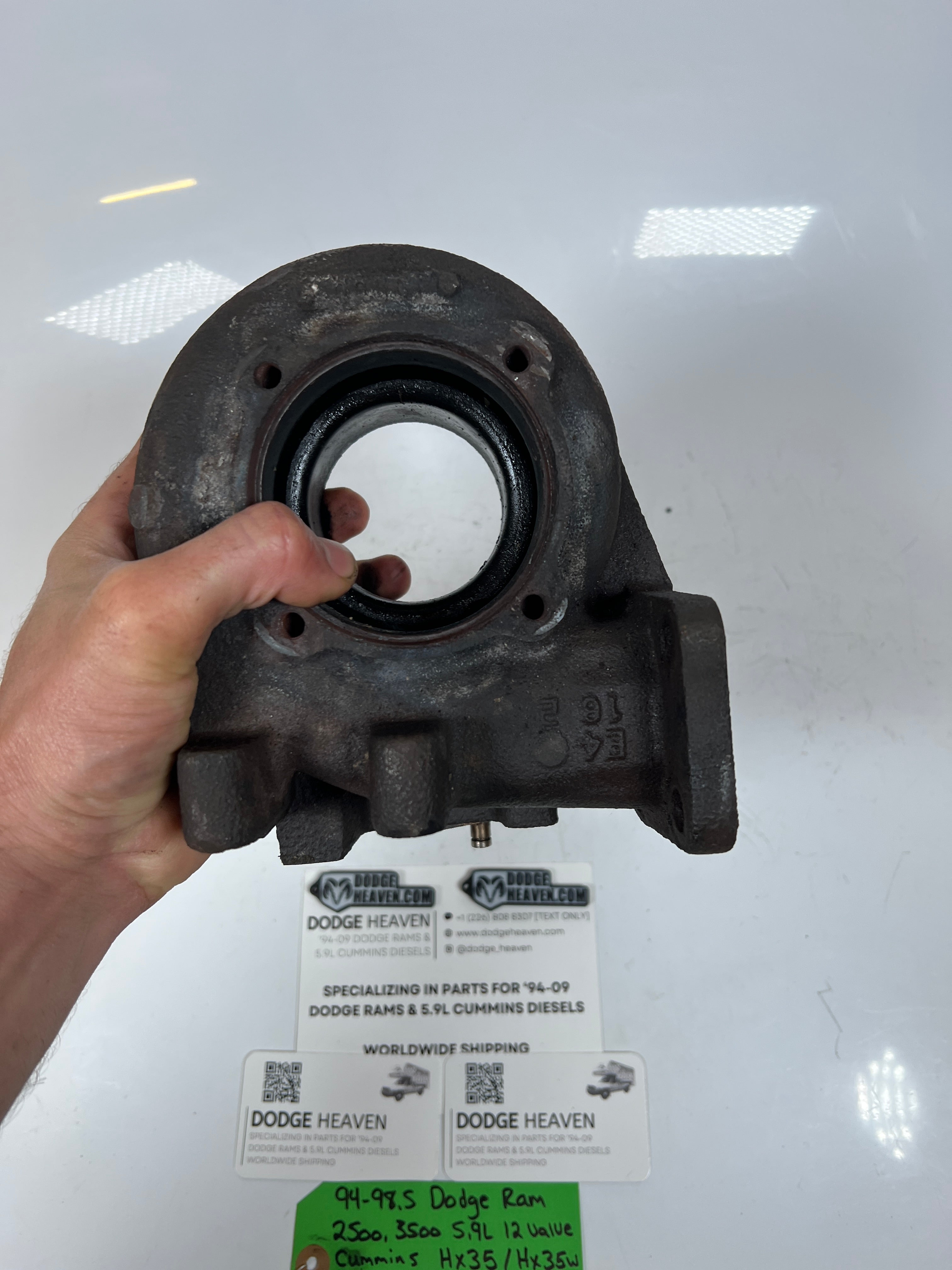 1994-1998.5 Dodge Ram 5.9L Cummins HX35 HX35W Turbo Exhaust Housing