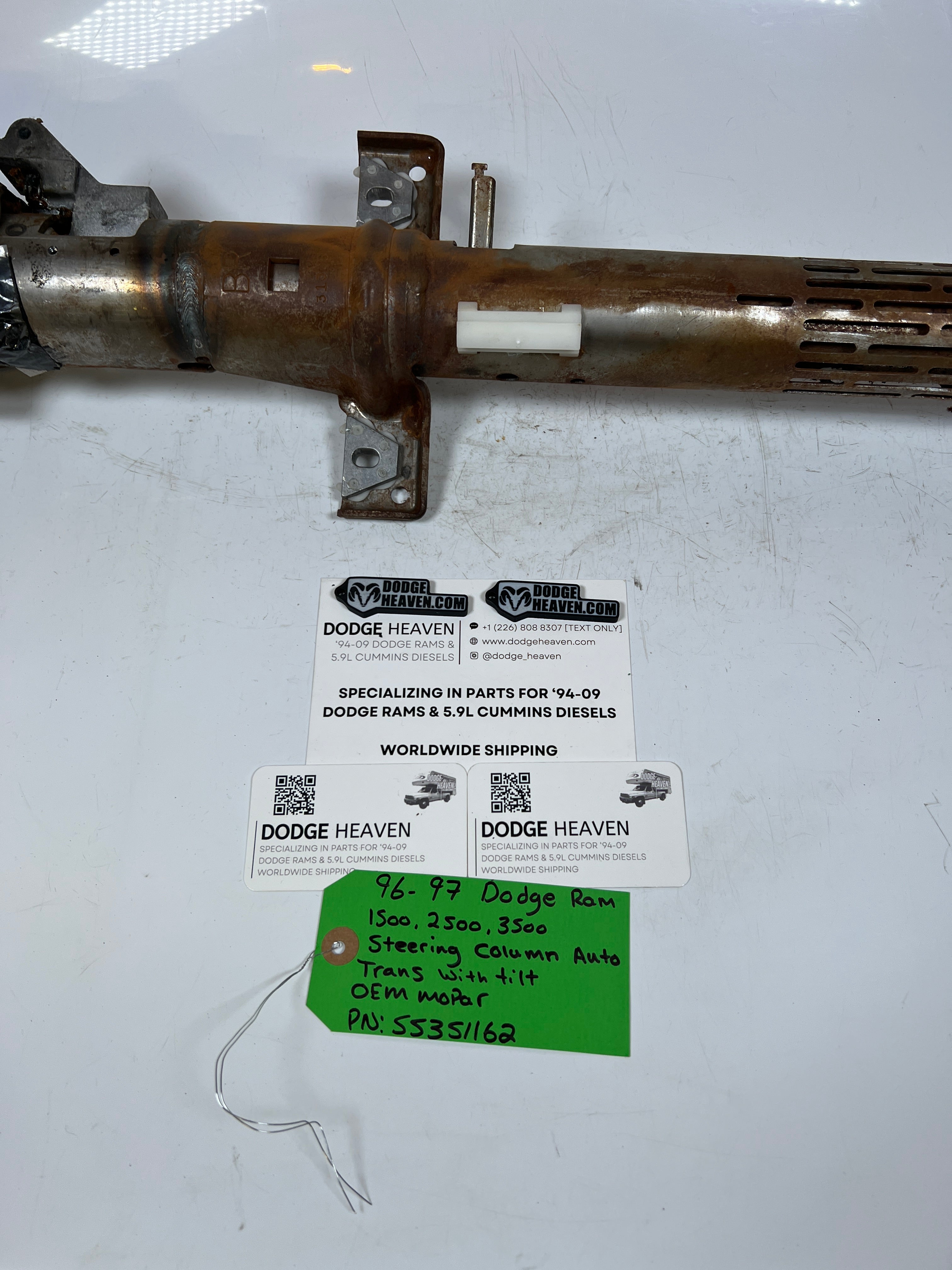 1996-1997 Dodge Ram 1500-3500 Steering Column Automatic Trans With Tilt