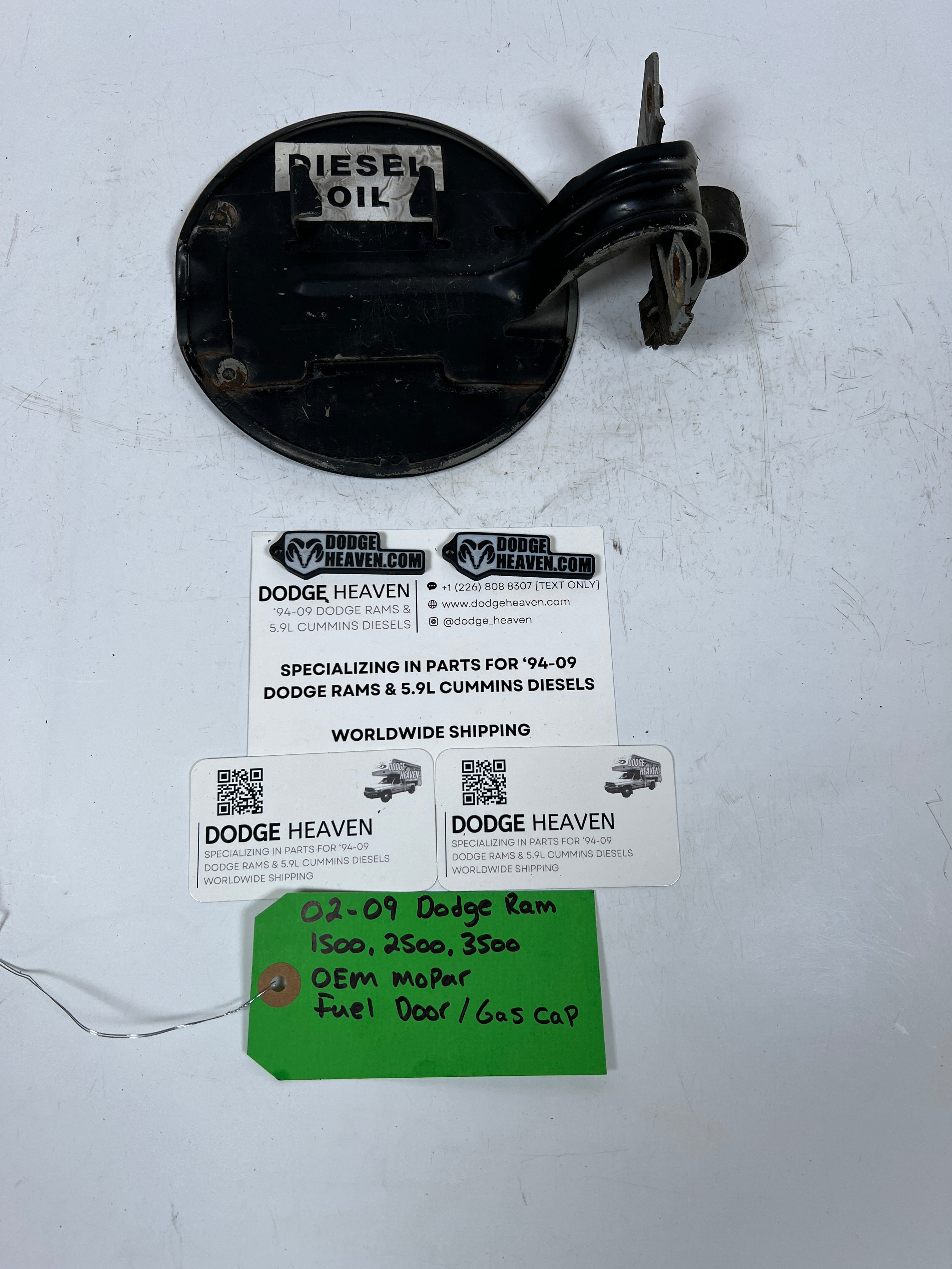 2002-2009 Dodge Ram 1500-3500 Fuel Door / Gas Cap