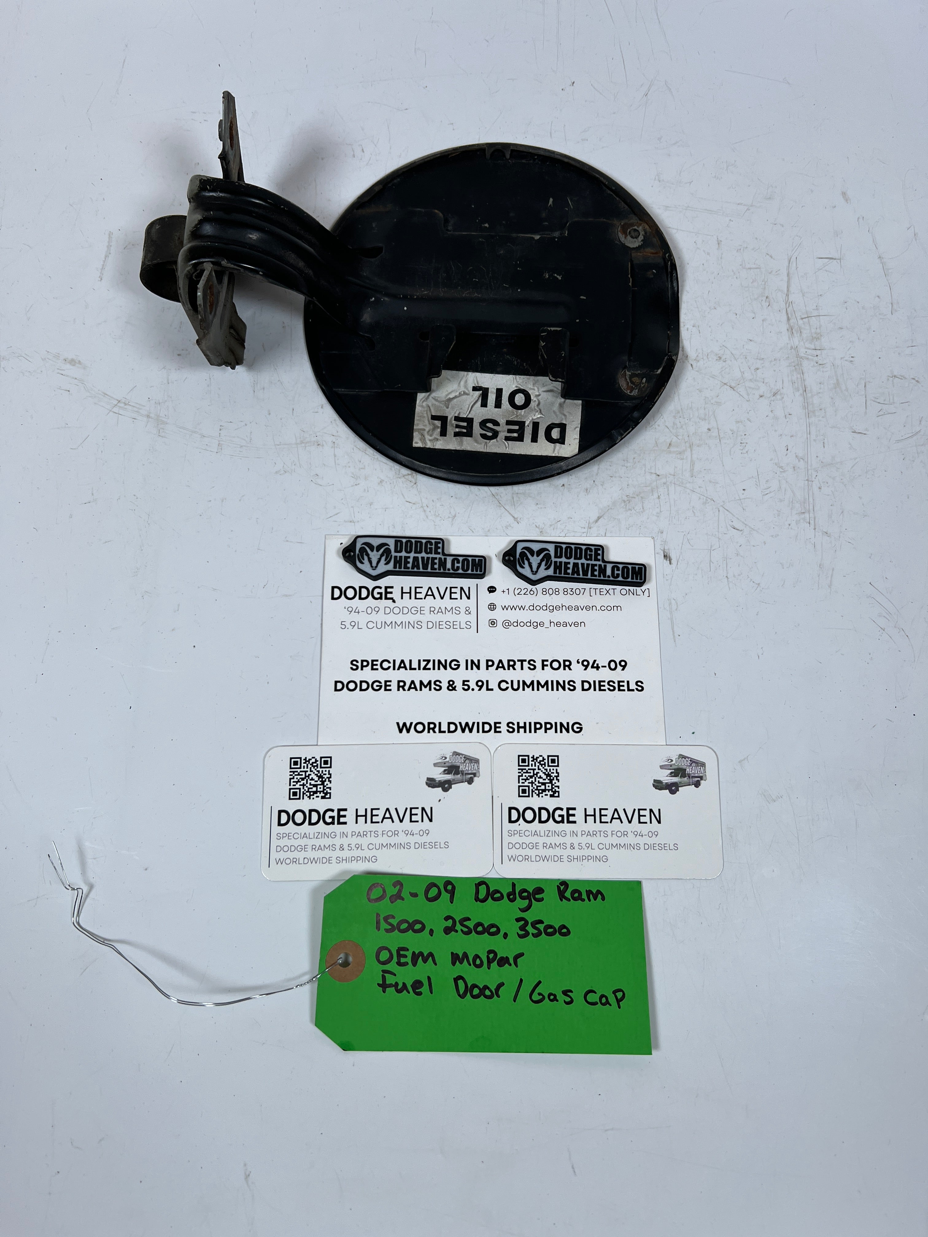 2002-2009 Dodge Ram 1500-3500 Fuel Door / Gas Cap