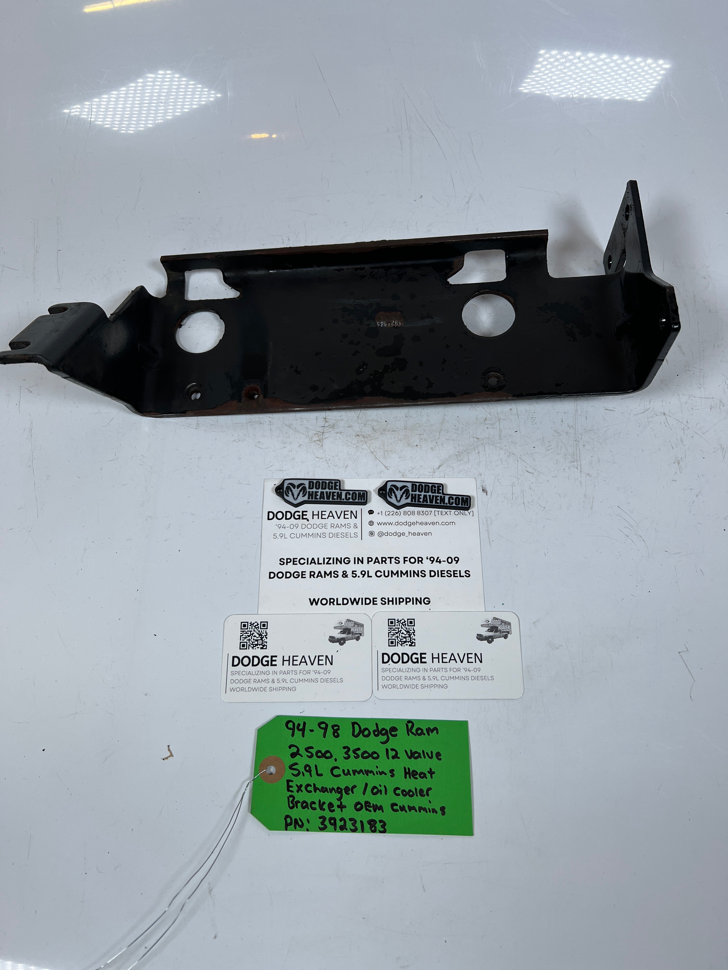 1994-1995 Dodge Ram 12 Valve 5.9L Cummins Heat Exchanger Bracket