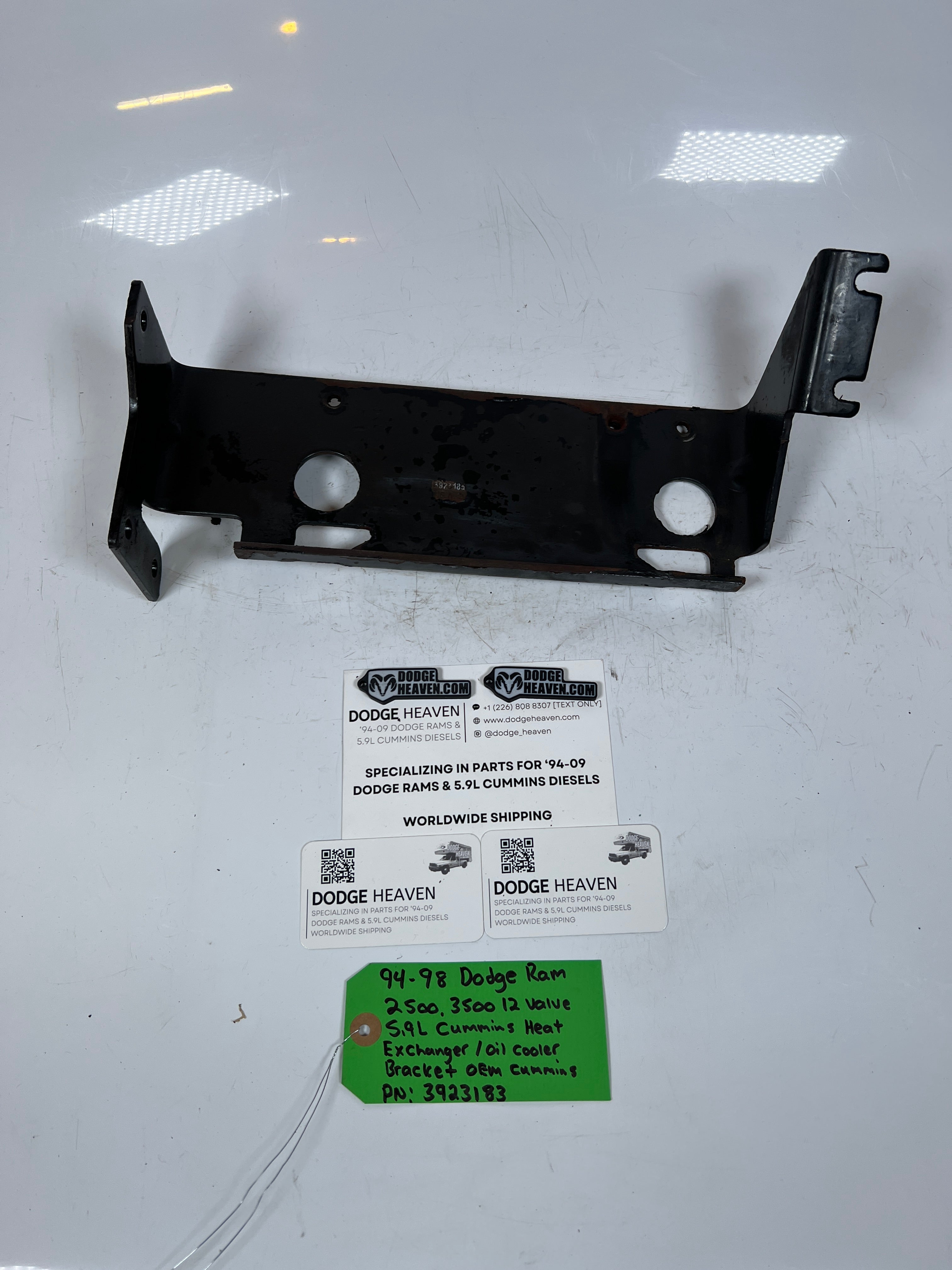 1994-1995 Dodge Ram 12 Valve 5.9L Cummins Heat Exchanger Bracket