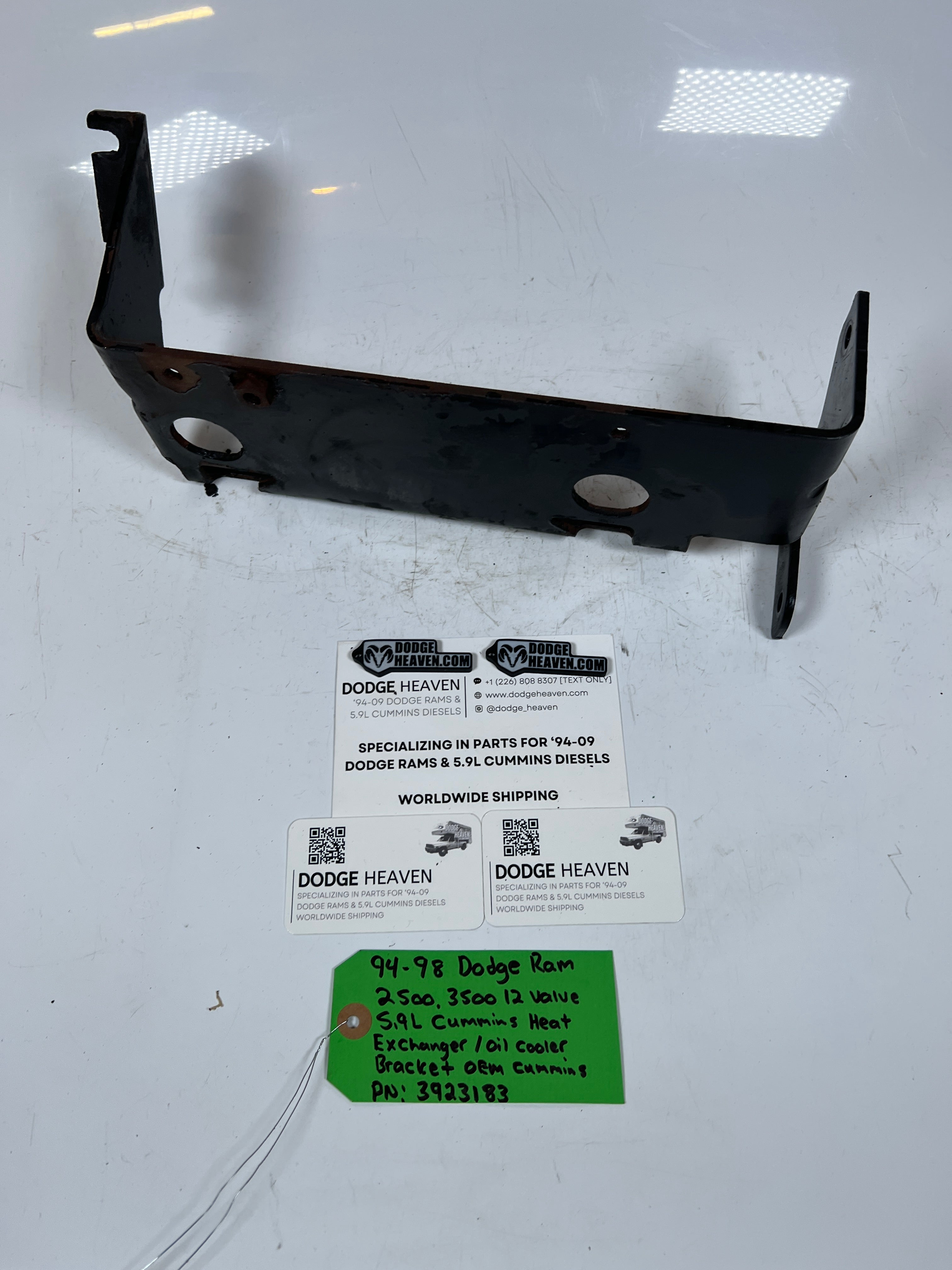 1994-1995 Dodge Ram 12 Valve 5.9L Cummins Heat Exchanger Bracket
