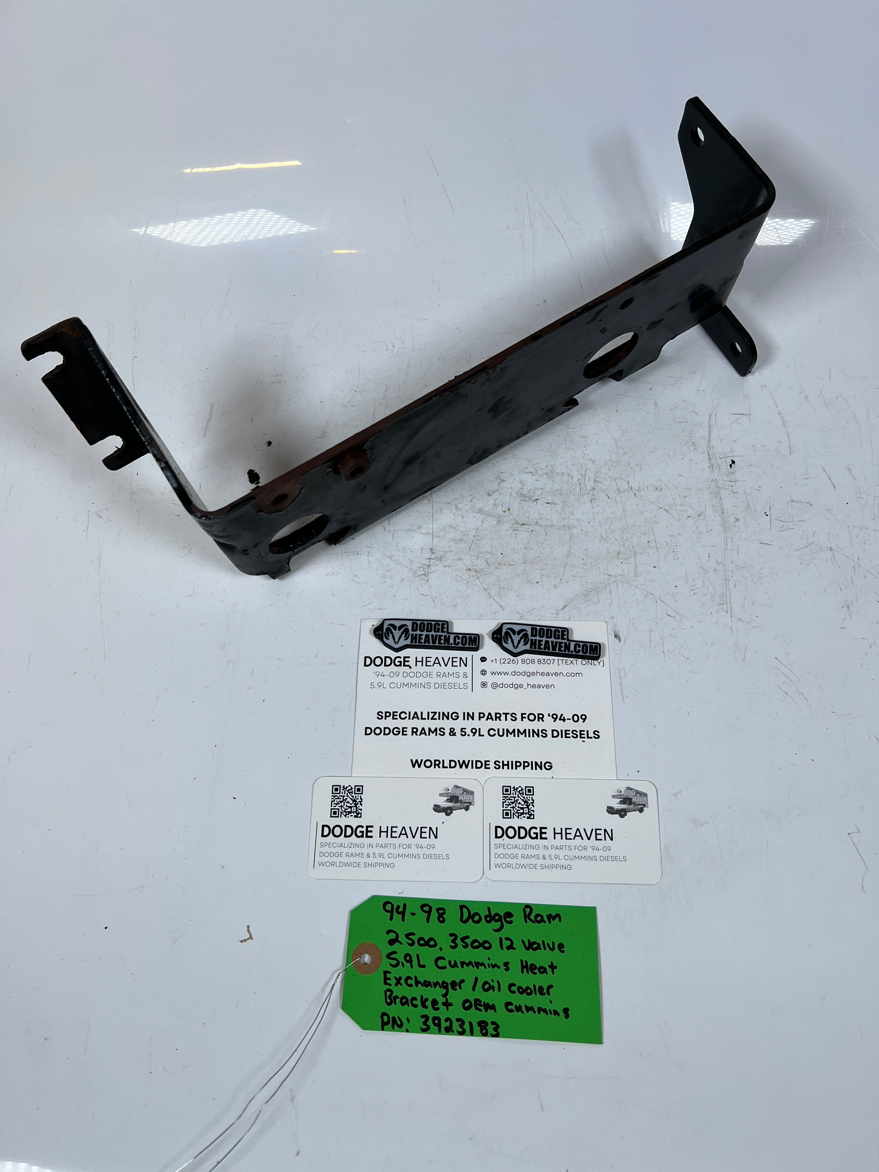 1994-1995 Dodge Ram 12 Valve 5.9L Cummins Heat Exchanger Bracket