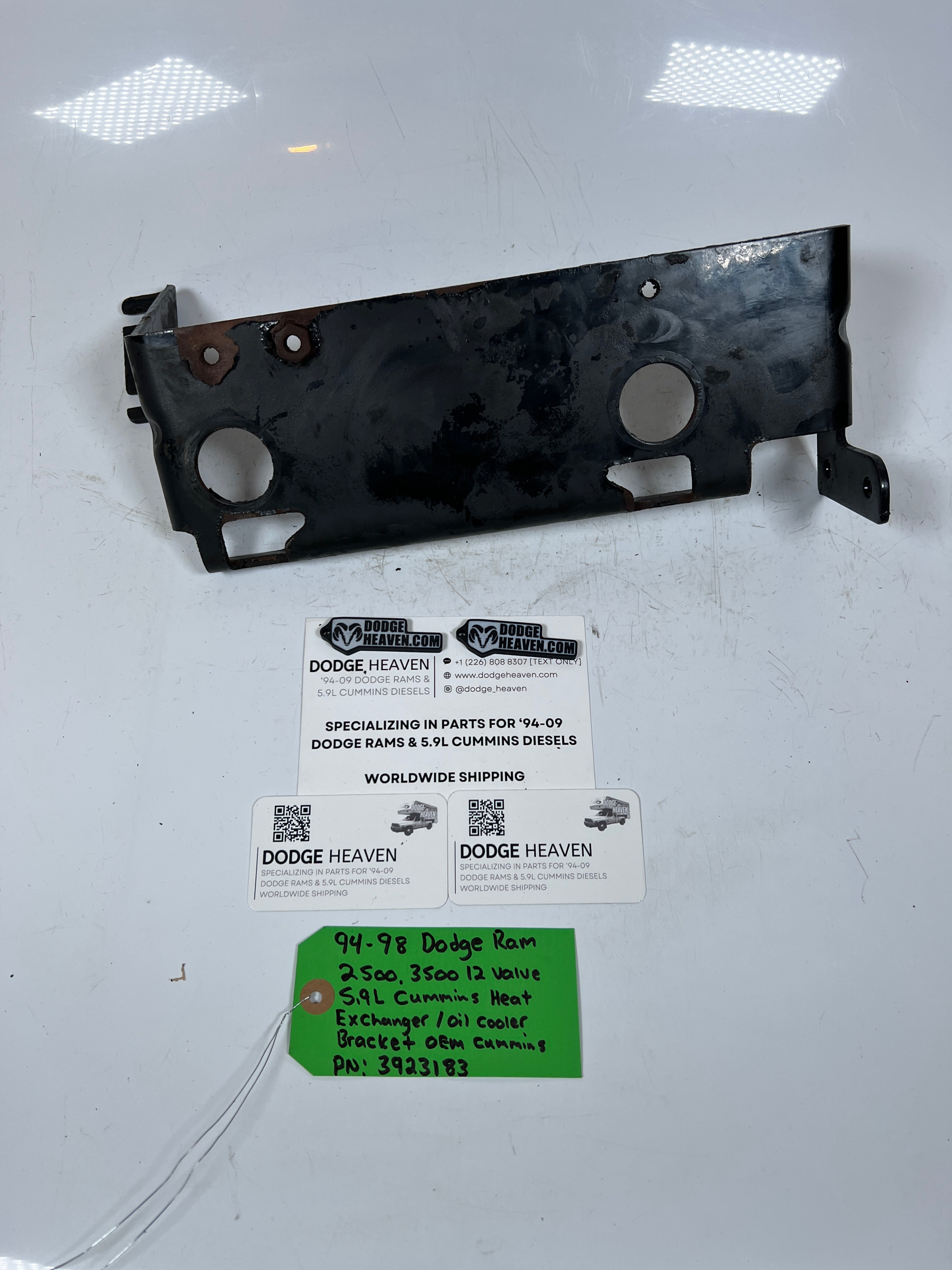 1994-1995 Dodge Ram 12 Valve 5.9L Cummins Heat Exchanger Bracket
