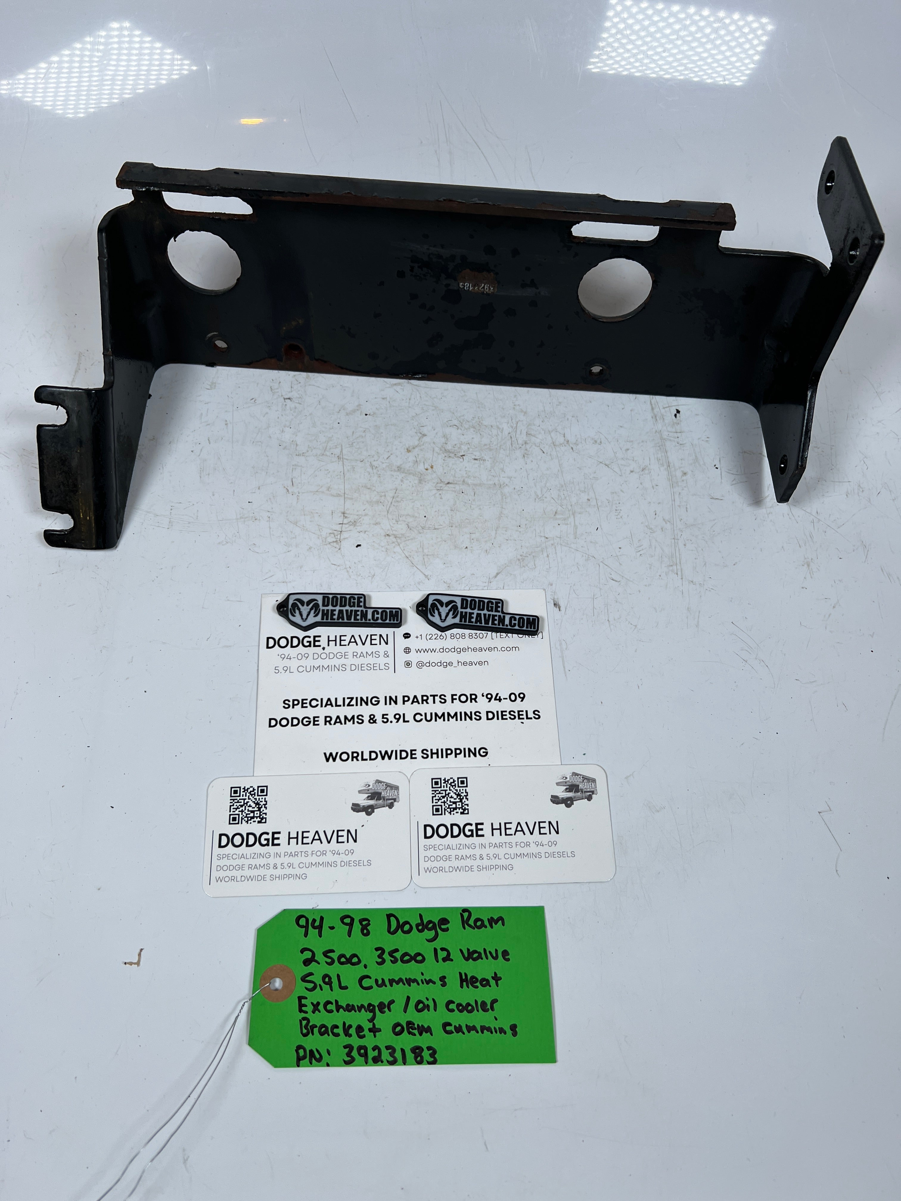 1994-1995 Dodge Ram 12 Valve 5.9L Cummins Heat Exchanger Bracket