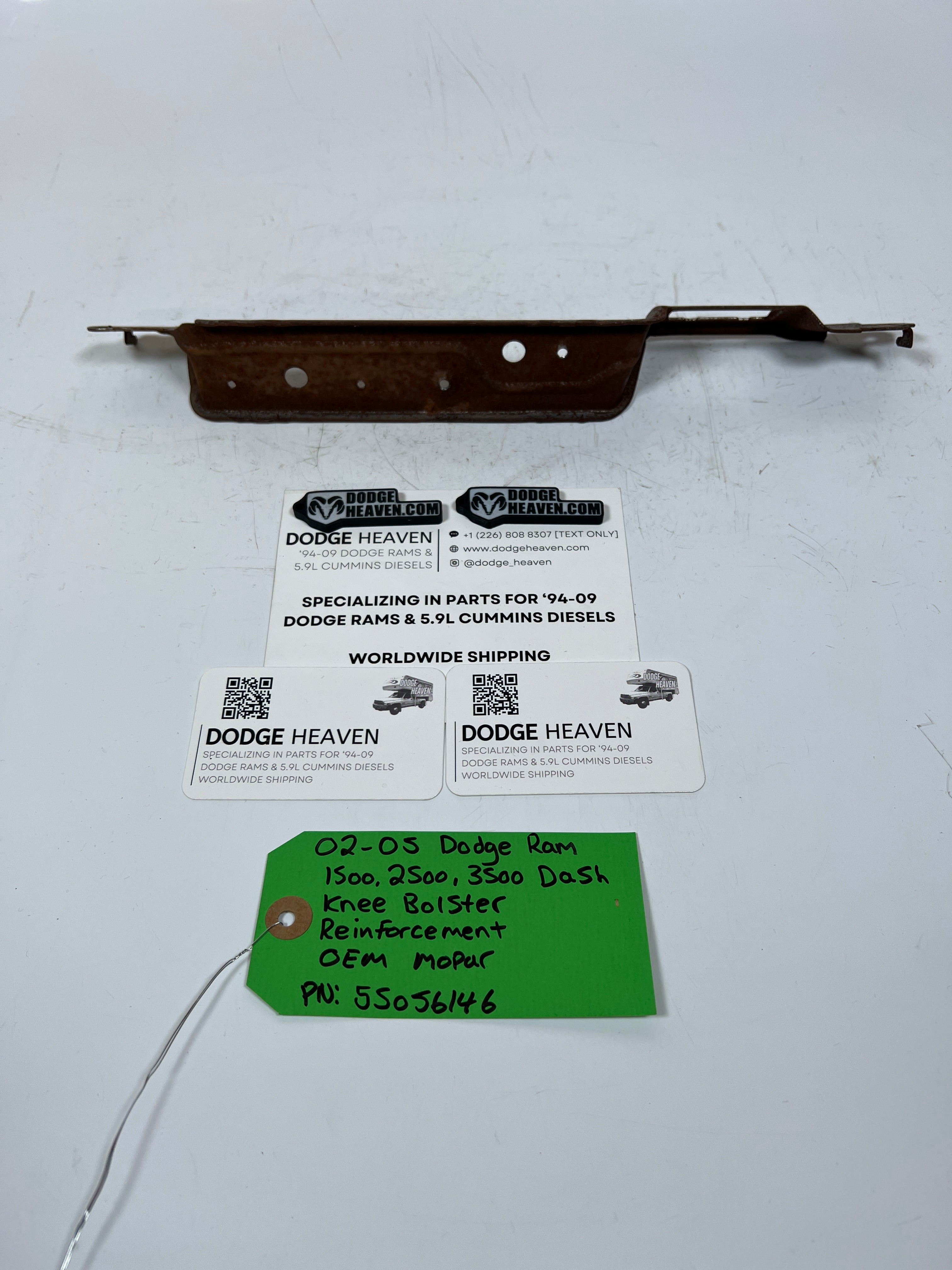 2002-2005 Dodge Ram 1500-3500 Dash Knee Bolster Reinforcement